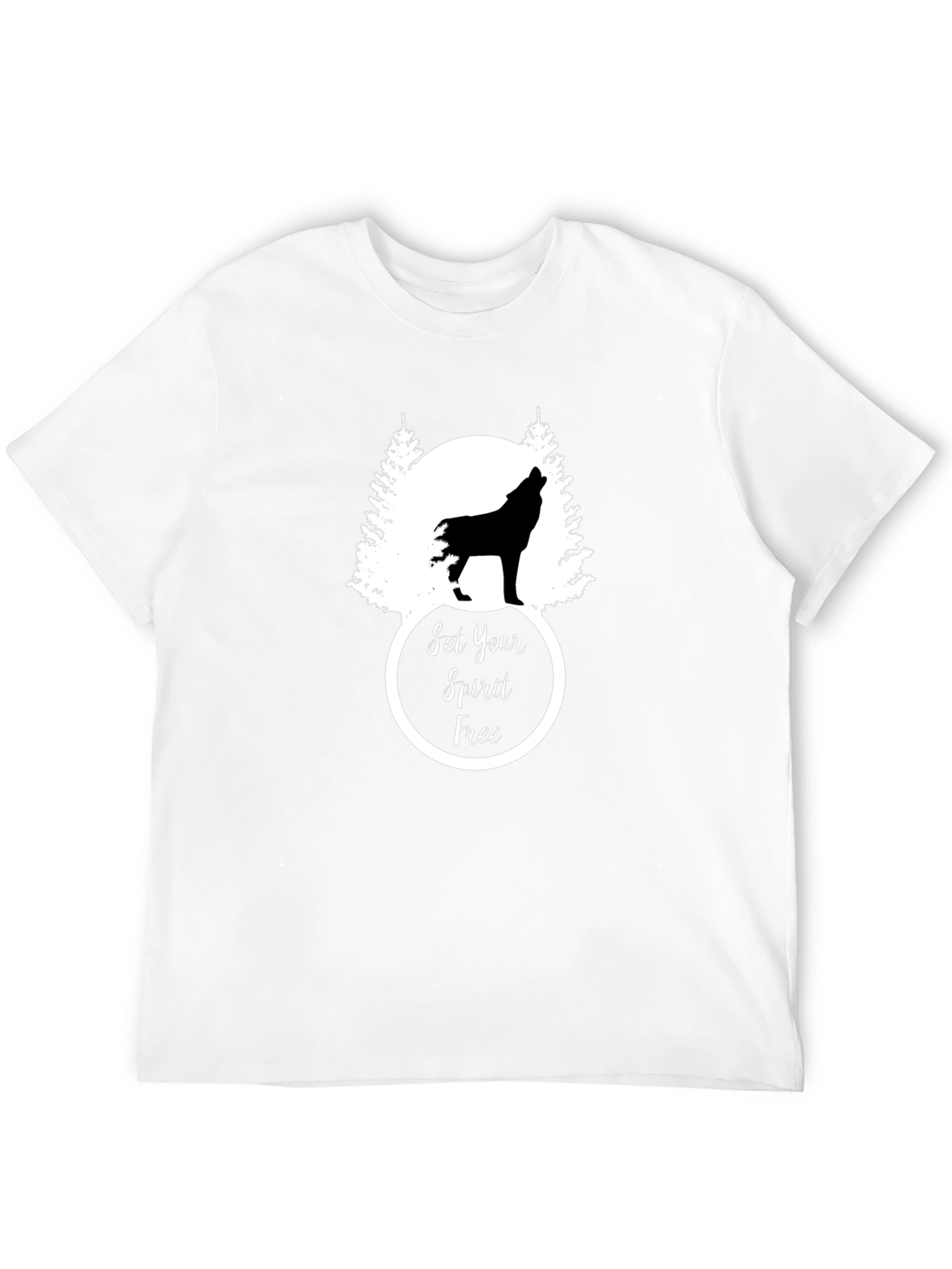 Set Your Spirit Free Wolf T-Shirt