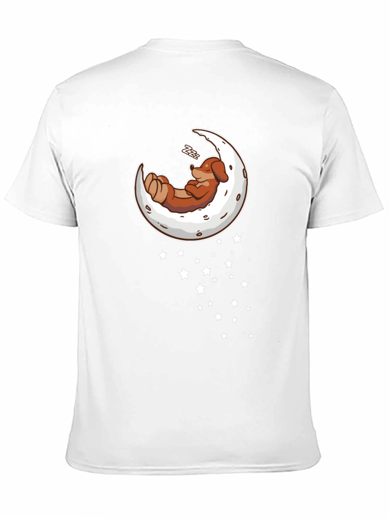 Dachshund Moon Sleep T-Shirt