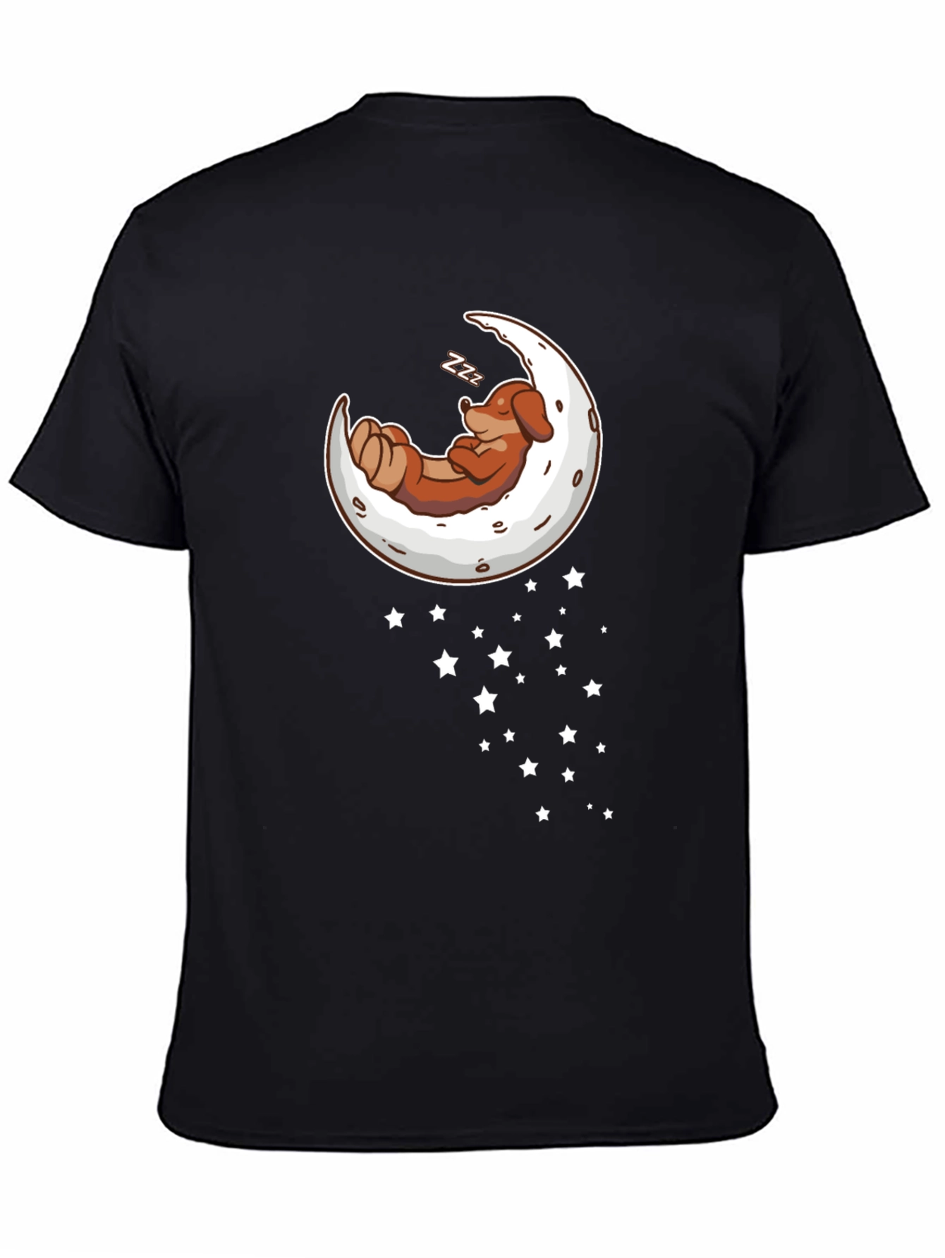 Dachshund Moon Sleep T-Shirt