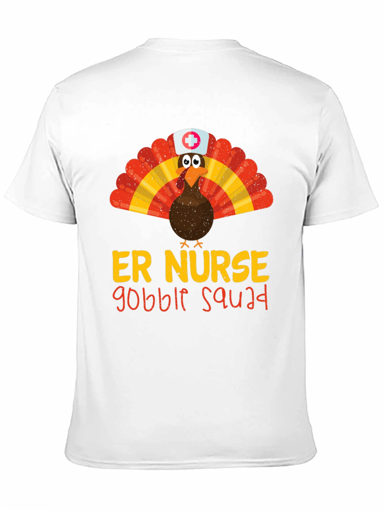 ER Nurse Gobble Squad Thanksgiving T-Shirt