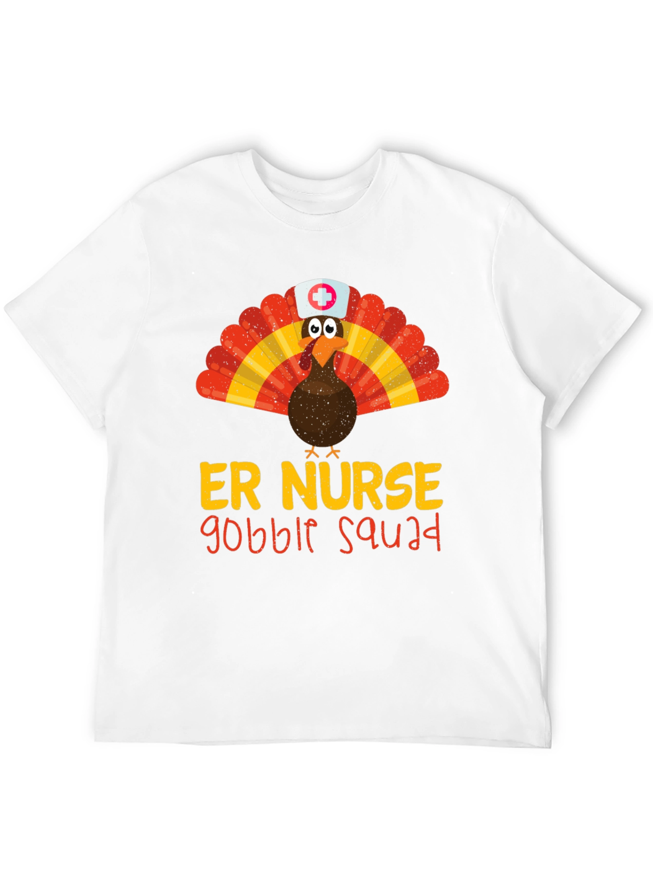 ER Nurse Gobble Squad Thanksgiving T-Shirt