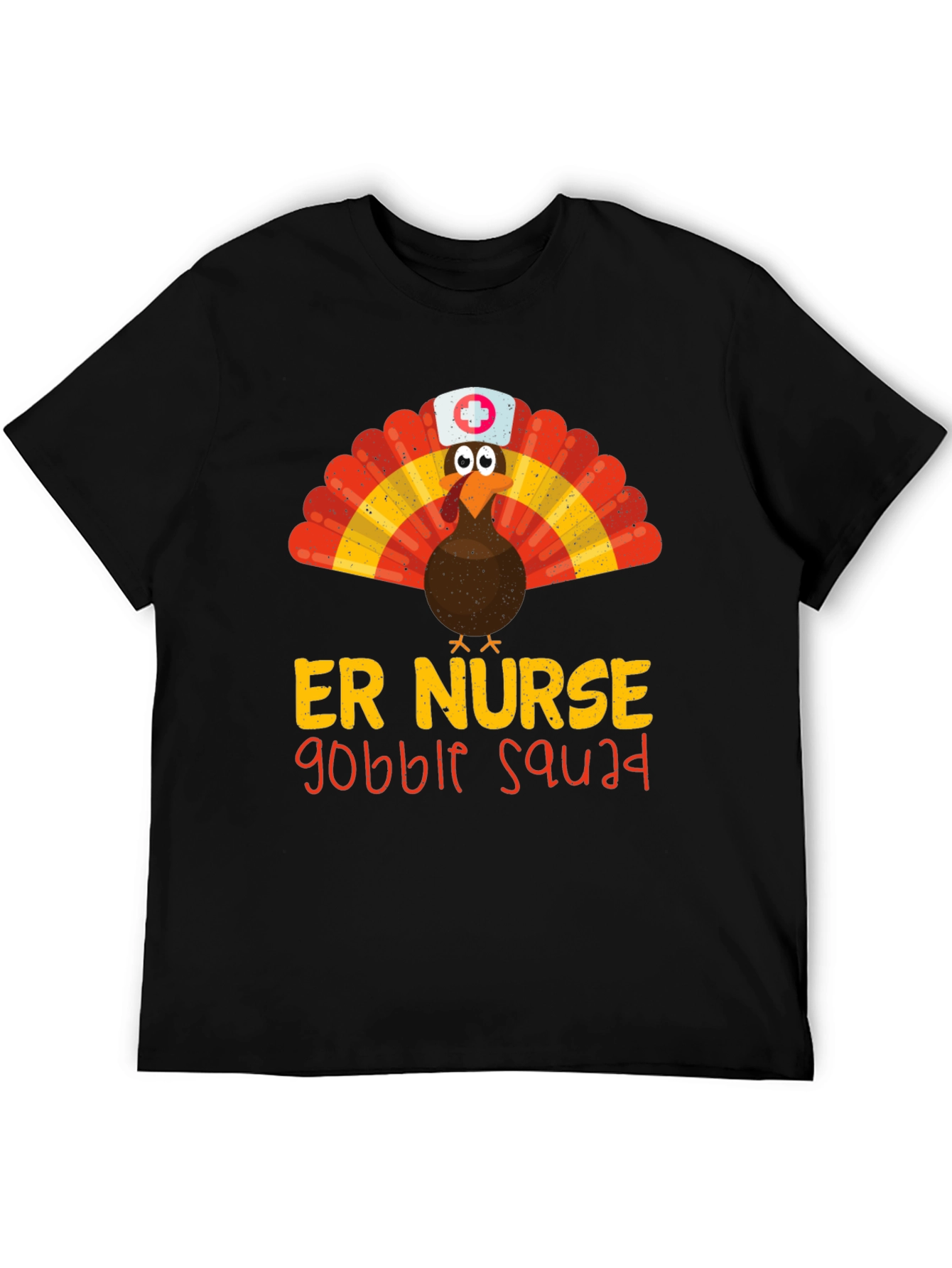 ER Nurse Gobble Squad Thanksgiving T-Shirt