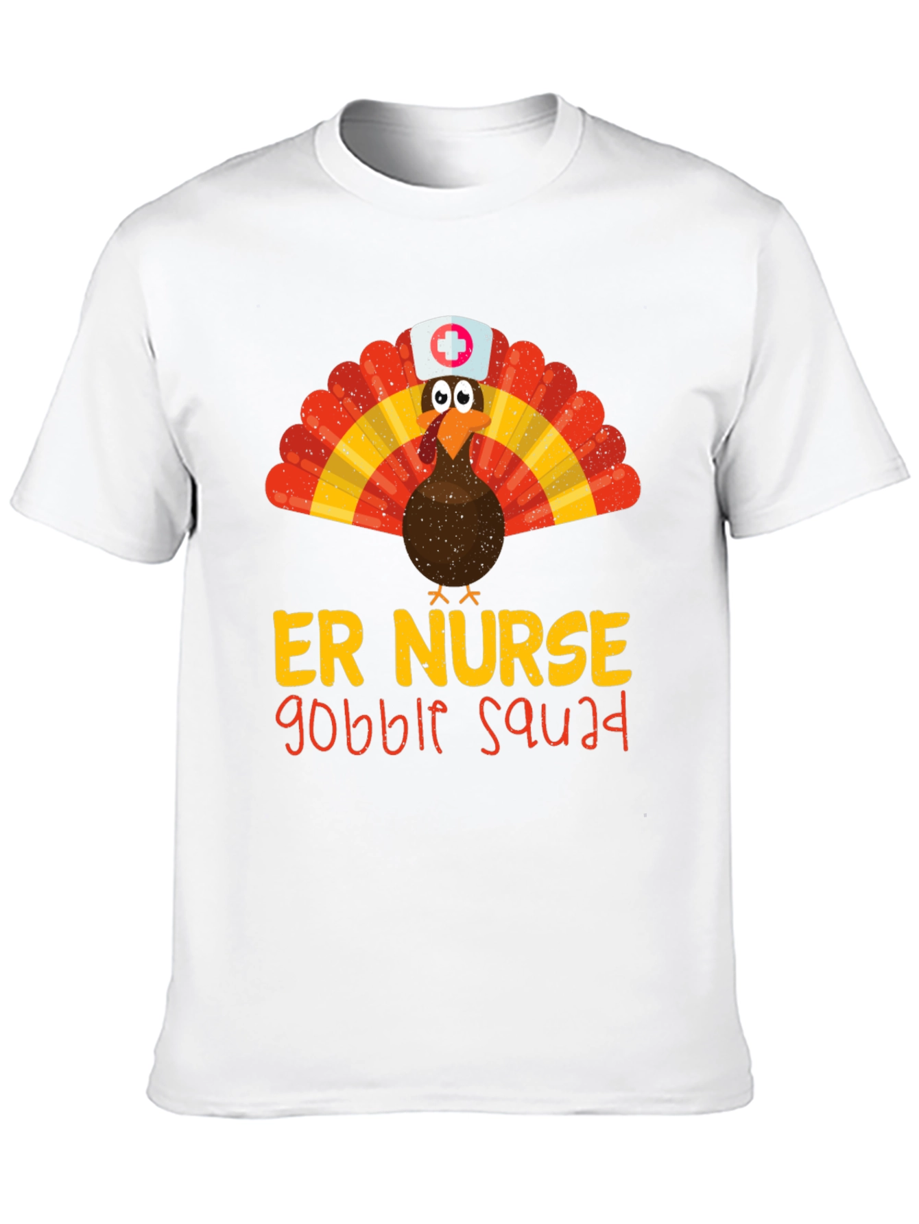 ER Nurse Gobble Squad Thanksgiving T-Shirt