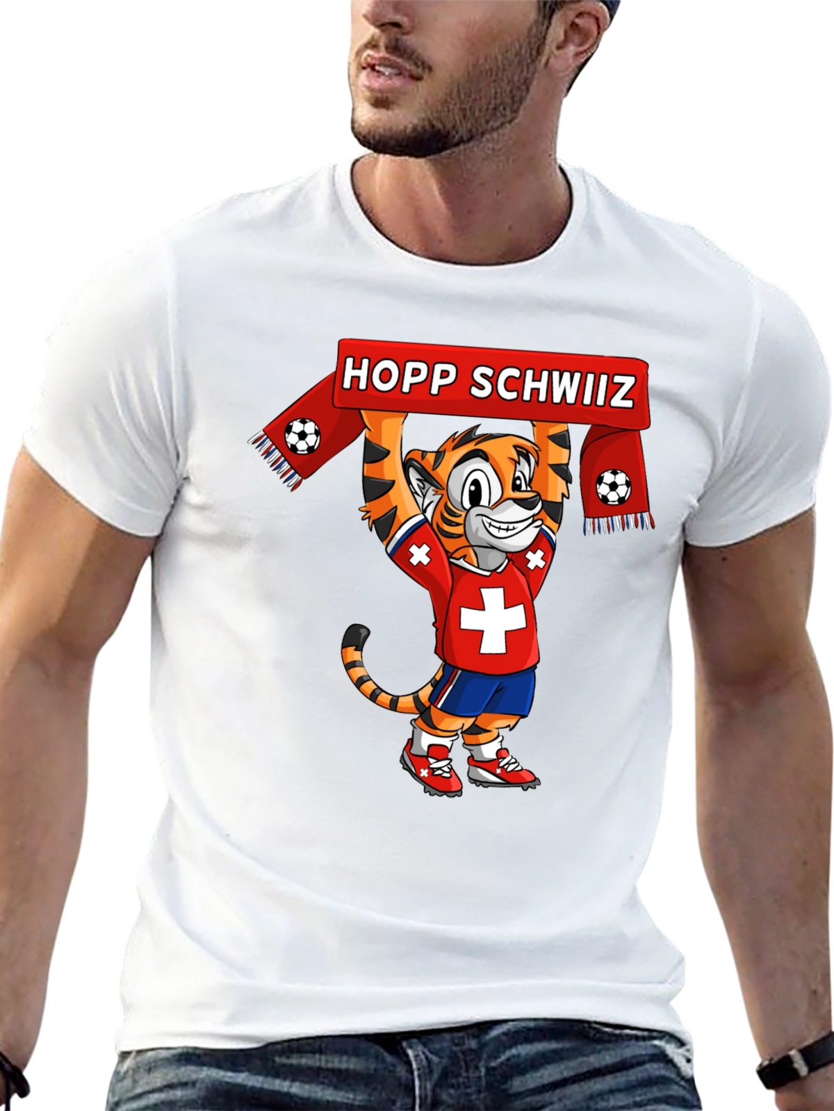 Hopp Schwiiz Tiger T-Shirt