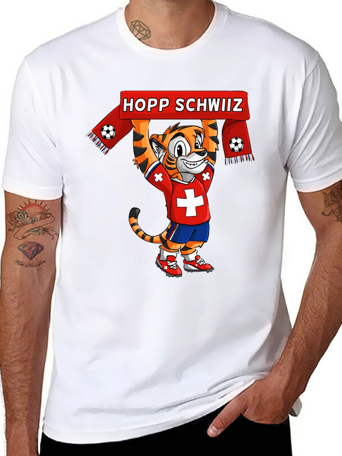 Hopp Schwiiz Tiger T-Shirt