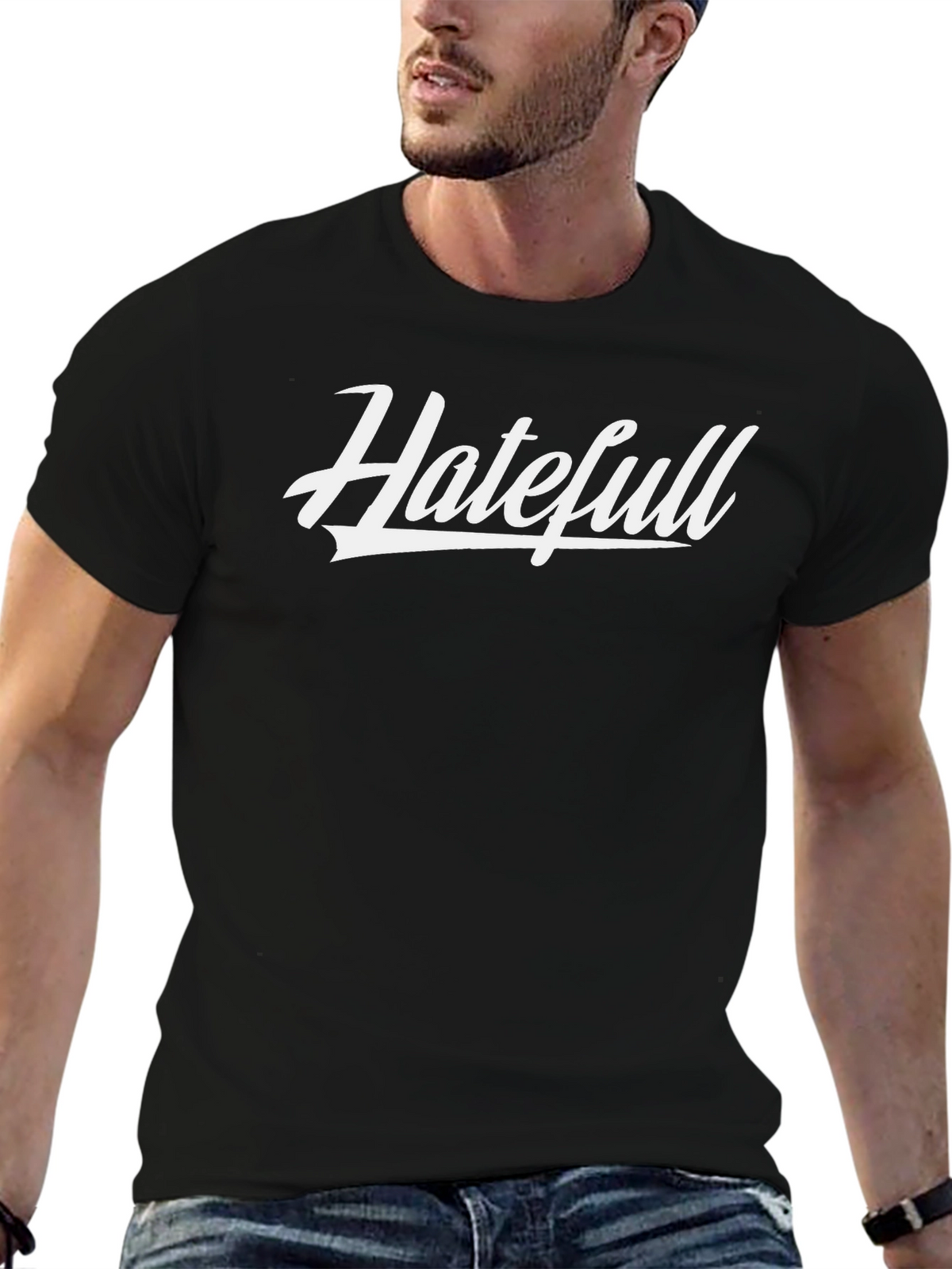 Hatefull Black Graphic Tee