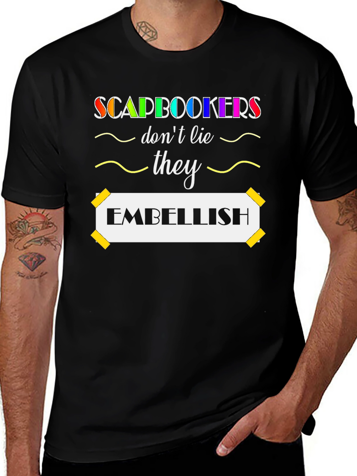 Scrapbooker Embellish T-Shirt