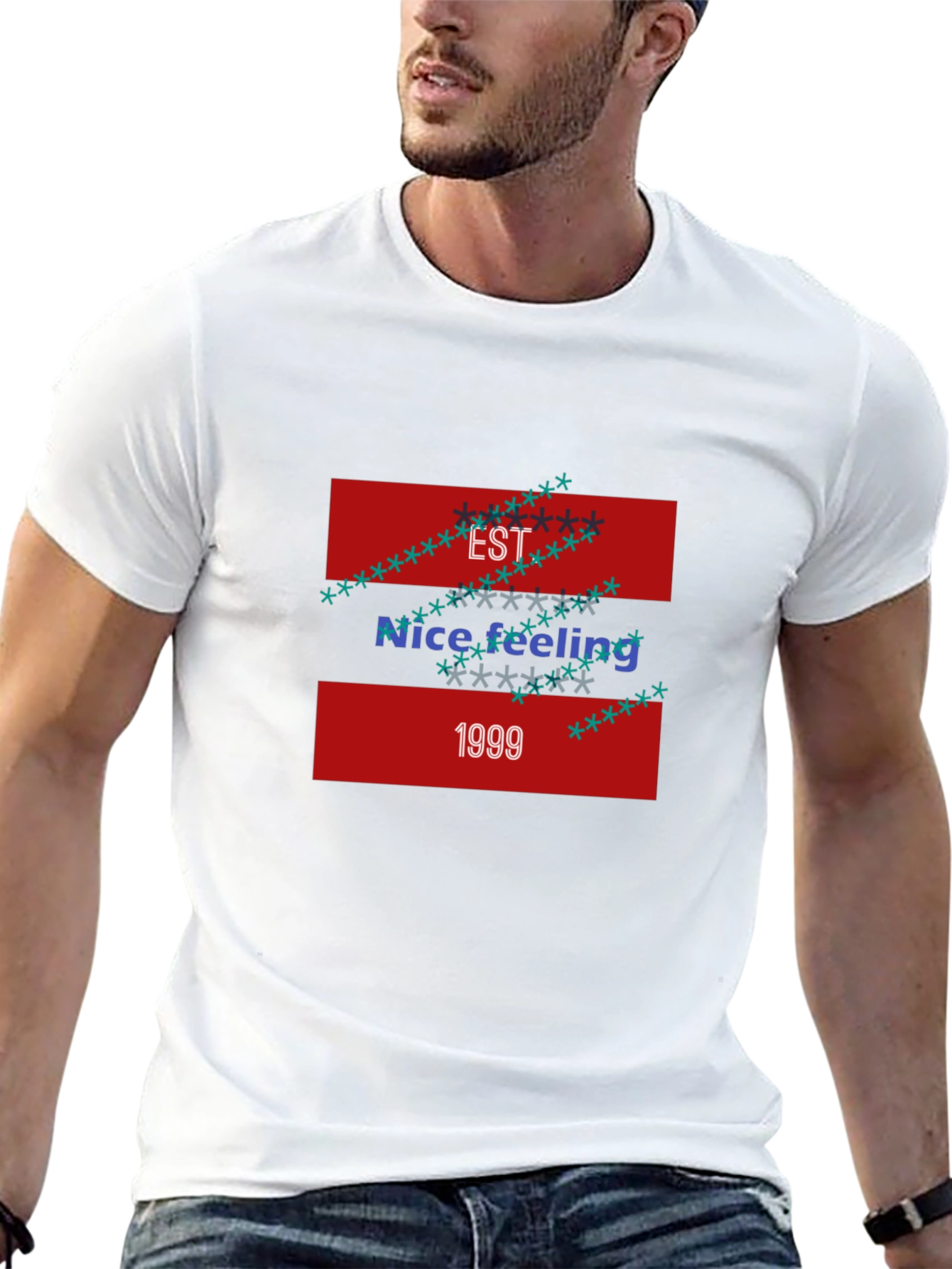 Est 1999 Graphic Tee - Mens Black T-Shirt
