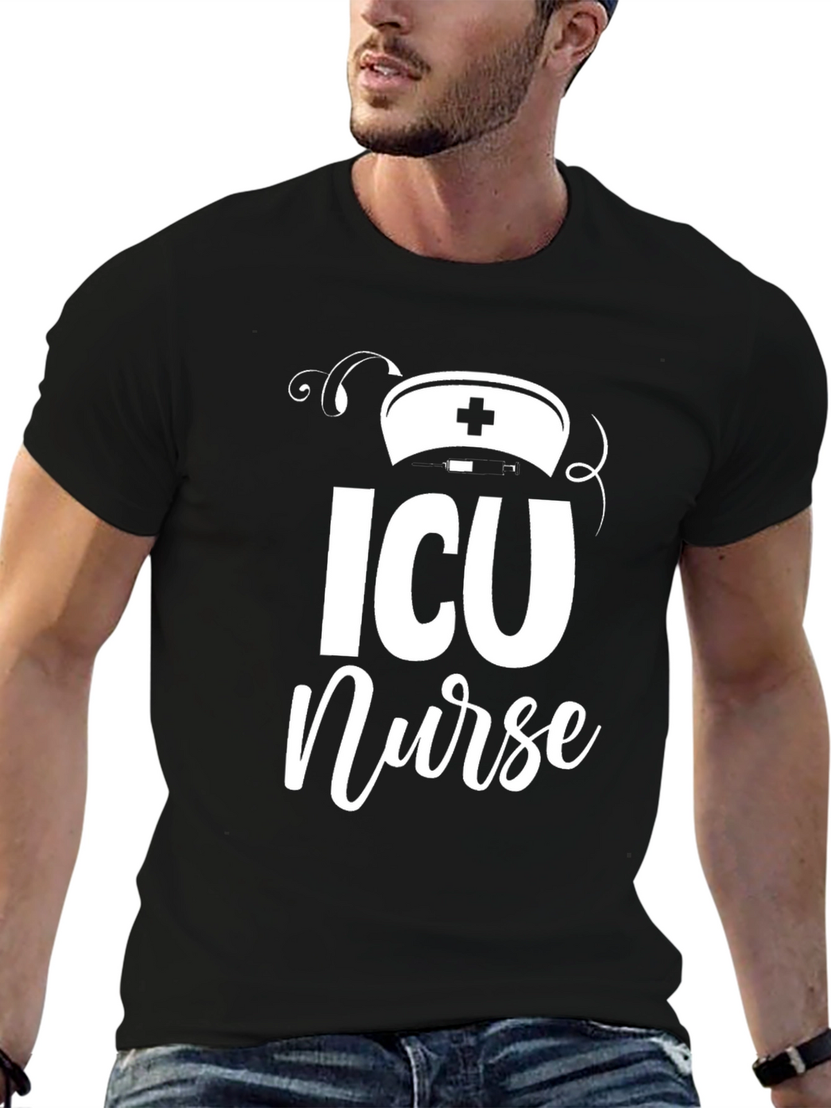 ICU Nurse Graphic Tee - Comfortable Casual Wear