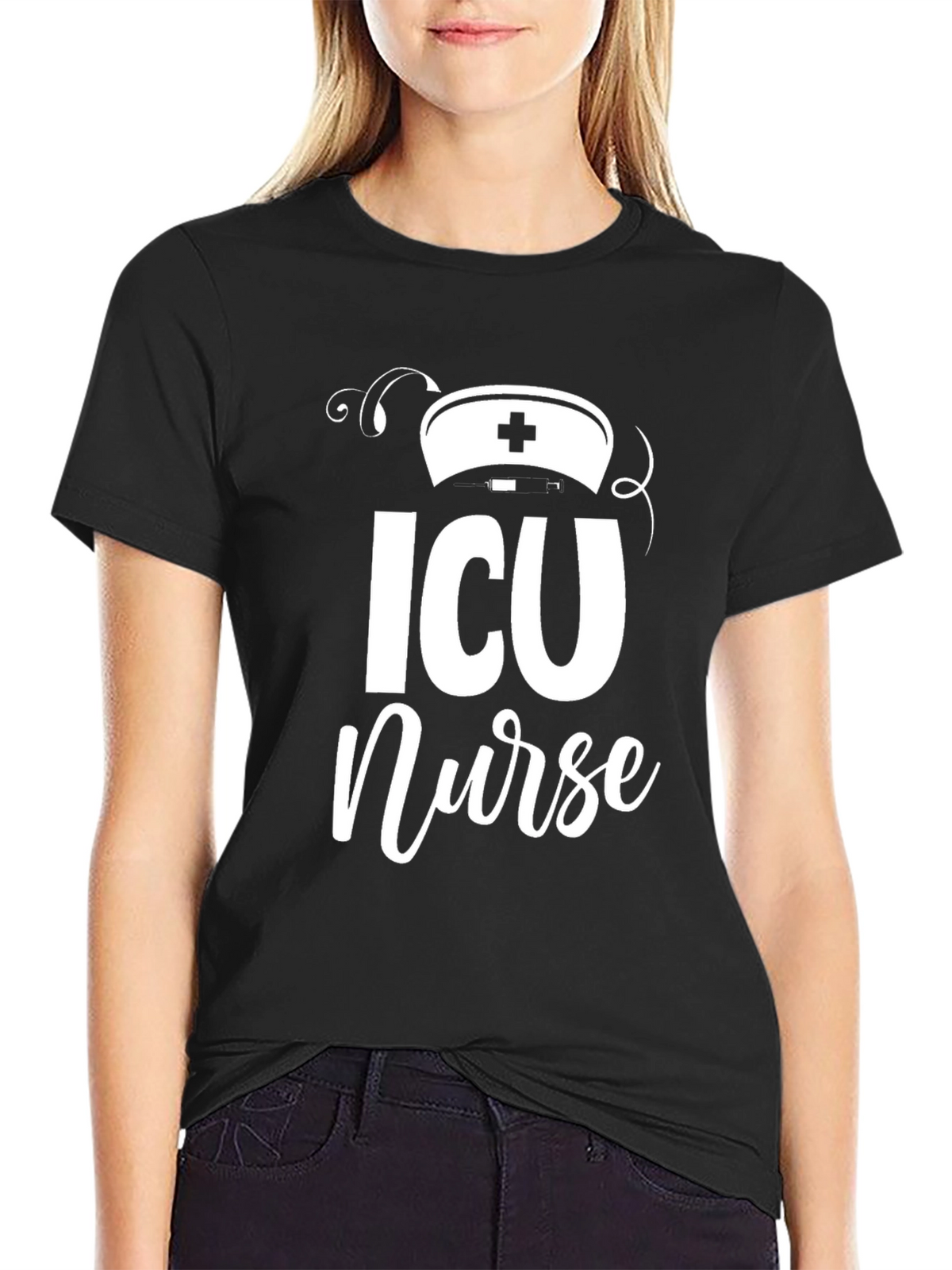 ICU Nurse Graphic Tee - Comfortable Casual Wear