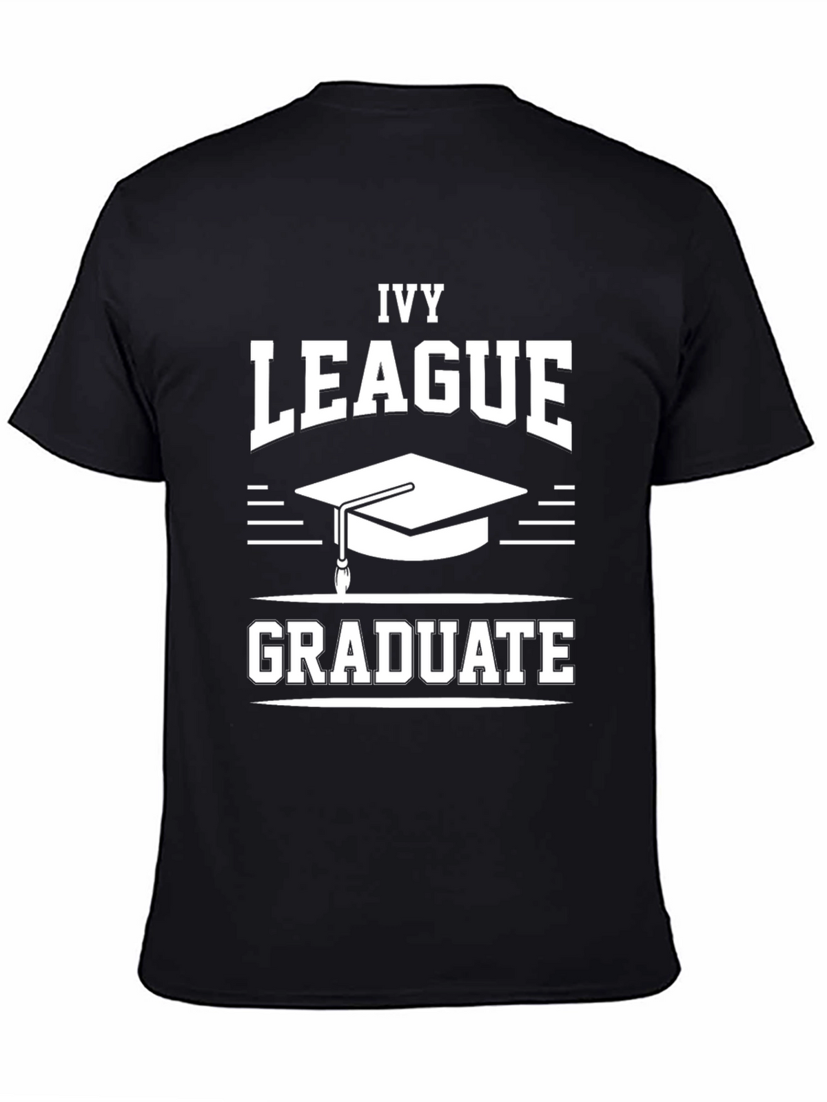 Ivy League Graduate Black T-Shirt