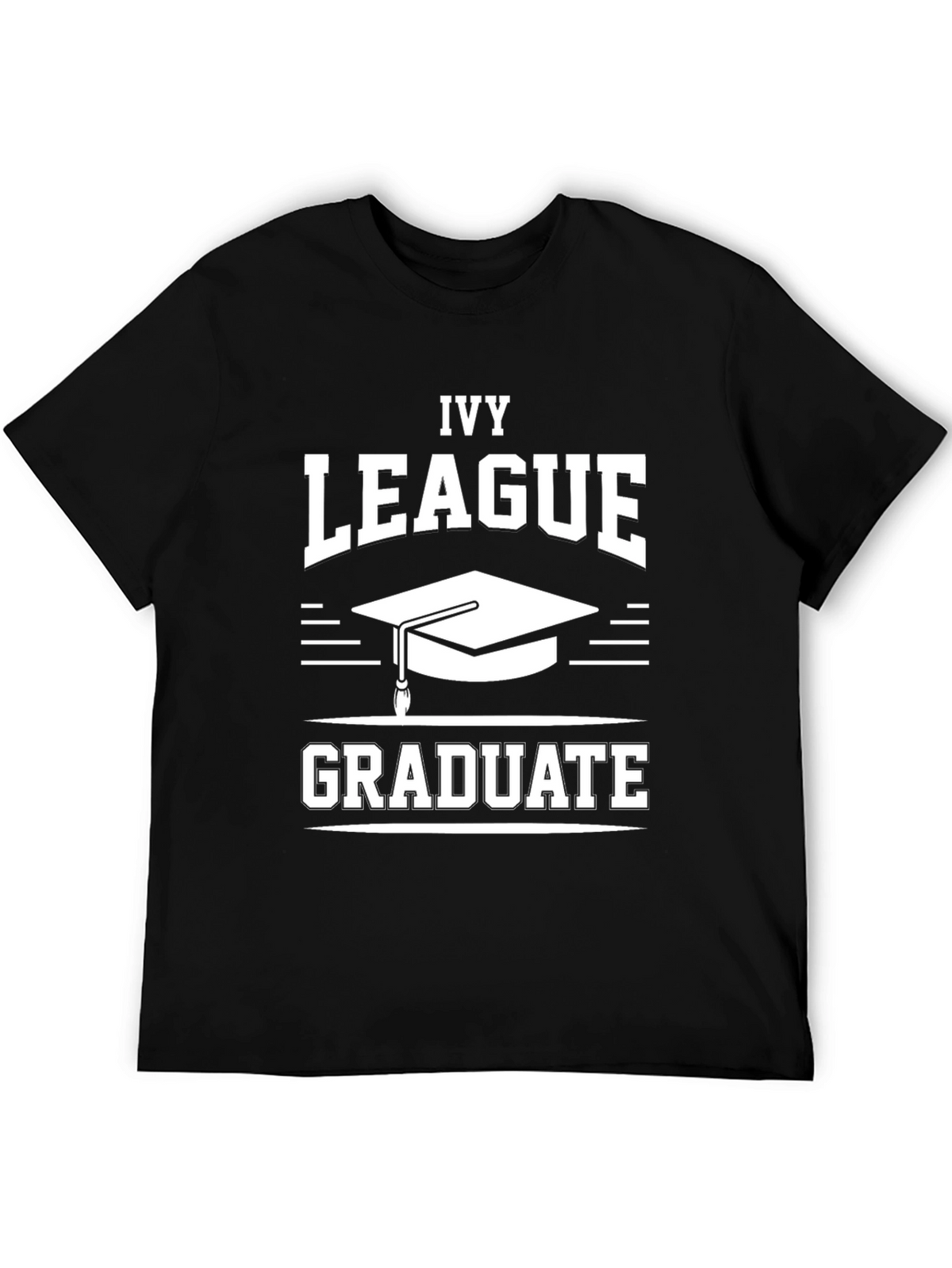 Ivy League Graduate Black T-Shirt