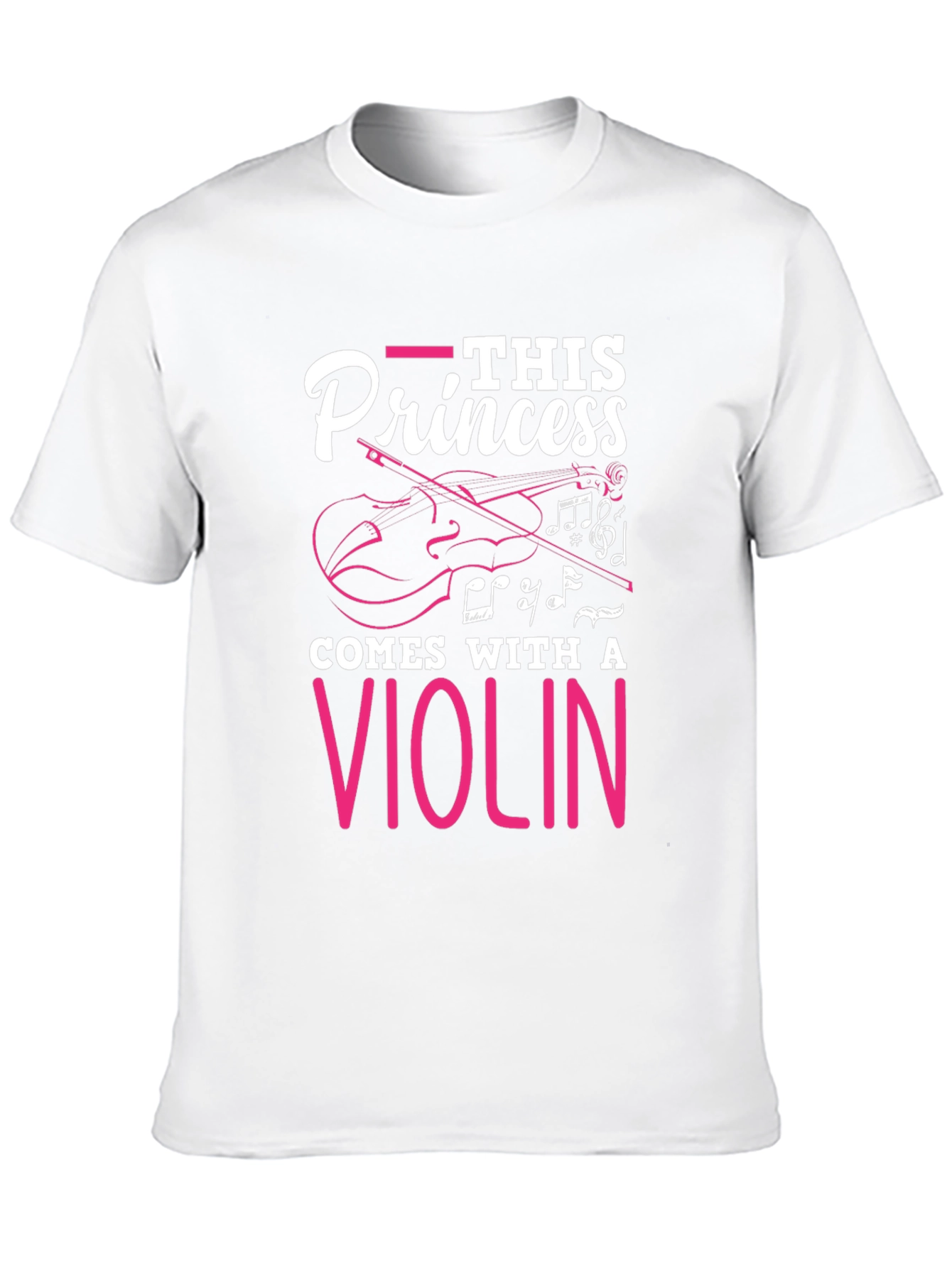 Princess Violin T-Shirt - Musicians Apparel