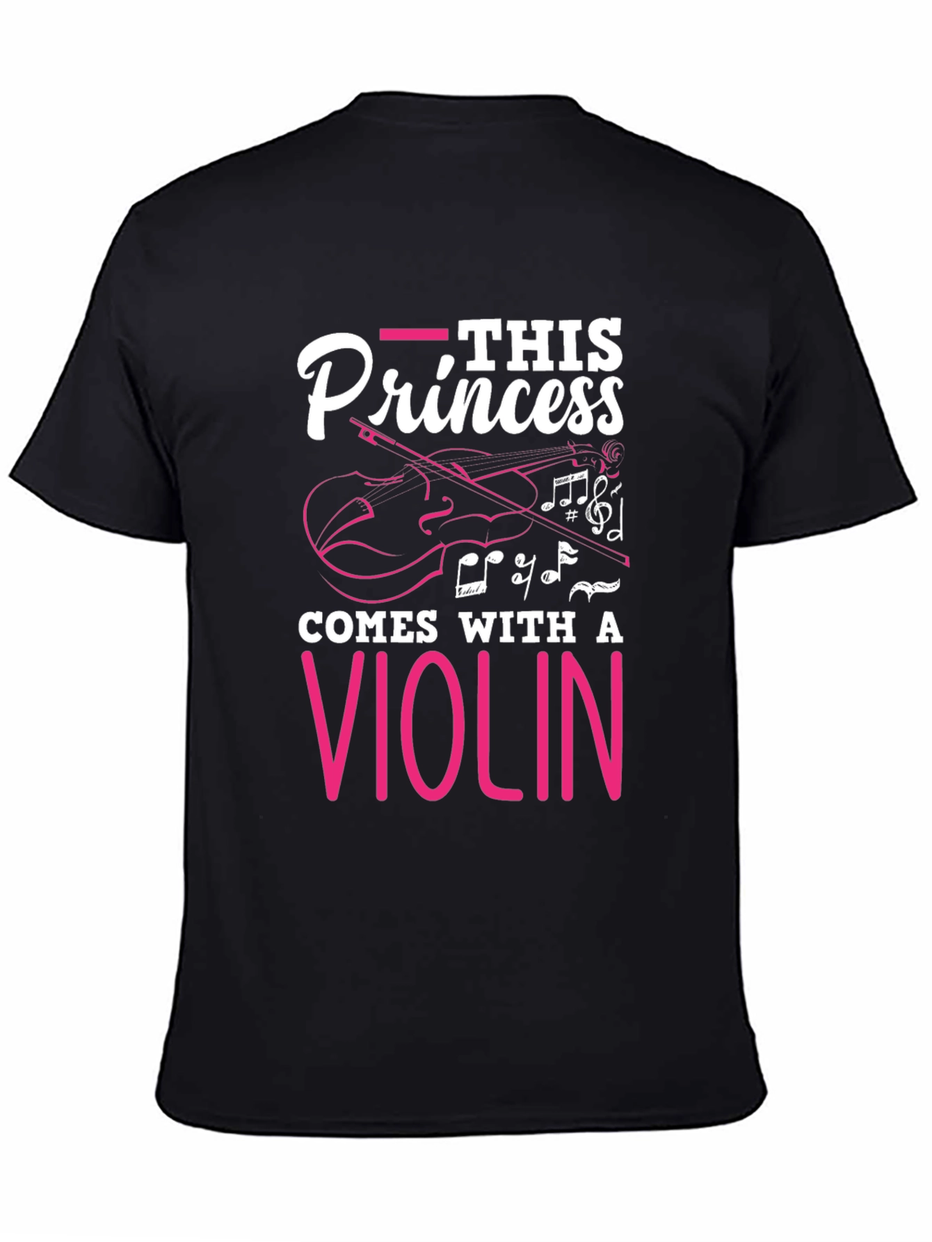 Princess Violin T-Shirt - Musicians Apparel