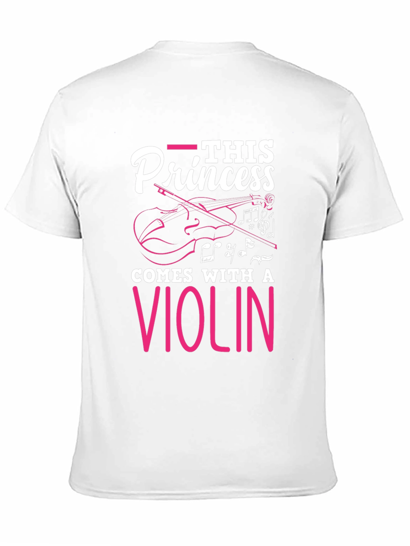 Princess Violin T-Shirt - Musicians Apparel