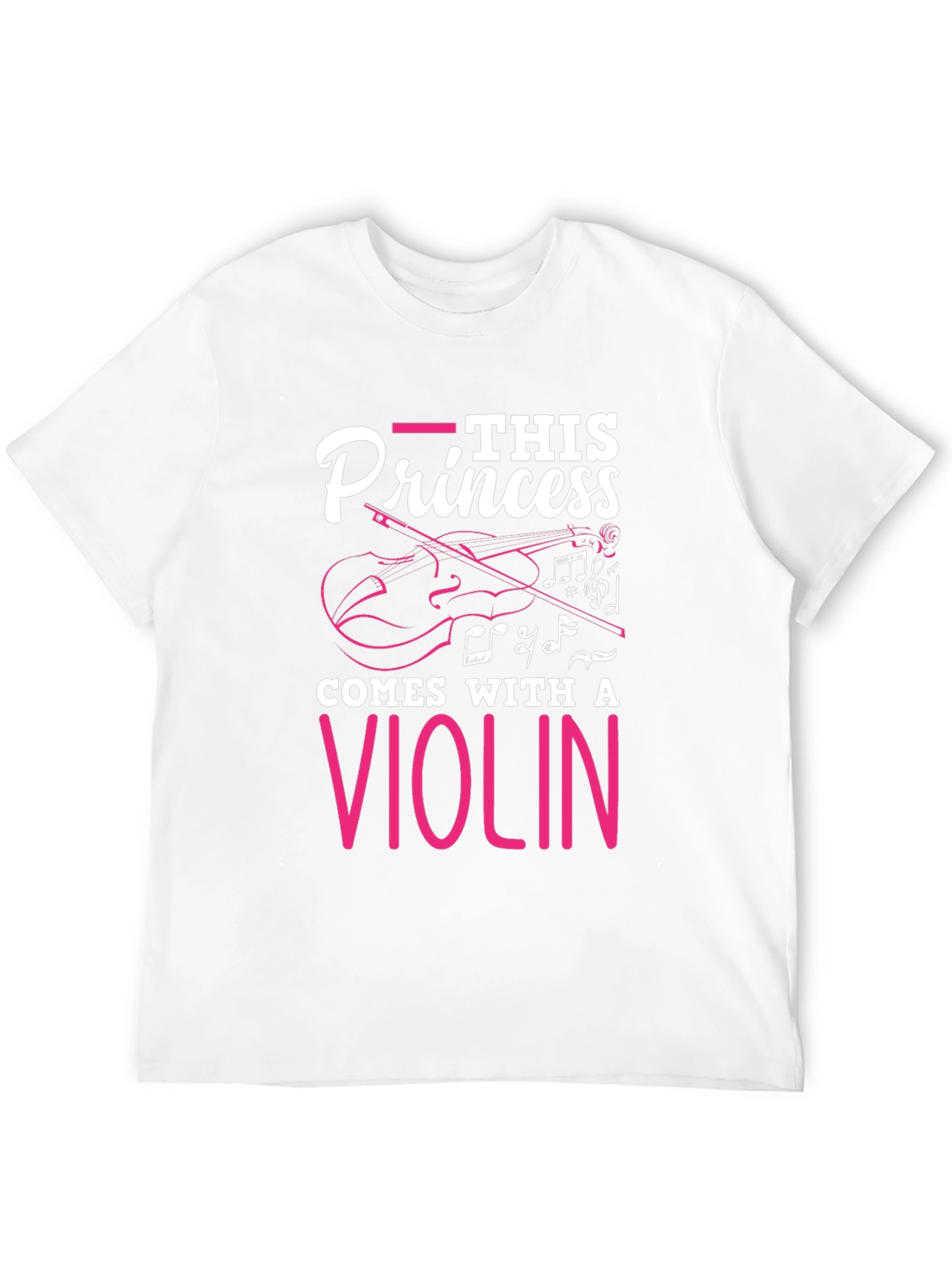 Princess Violin T-Shirt - Musicians Apparel