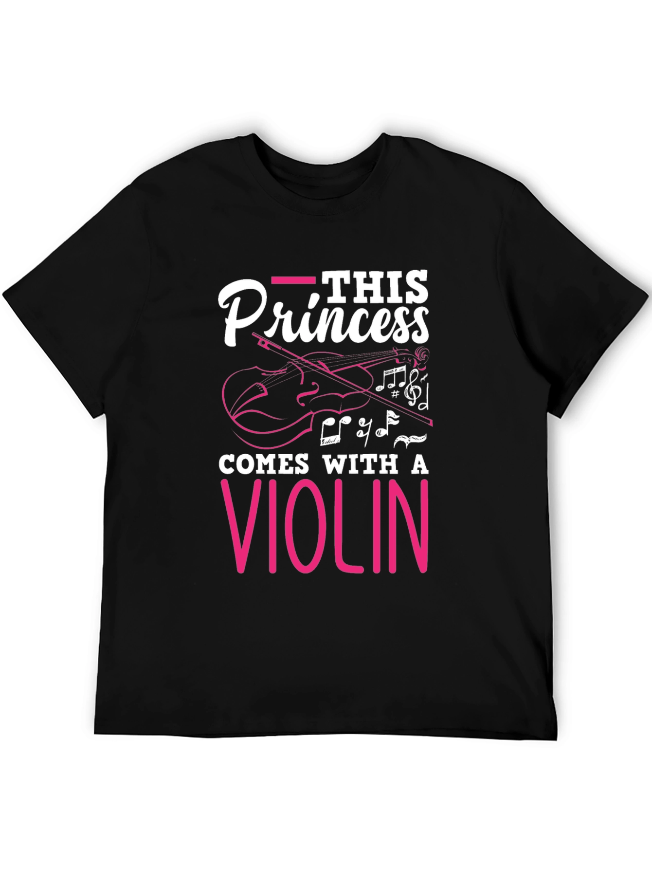 Princess Violin T-Shirt - Musicians Apparel