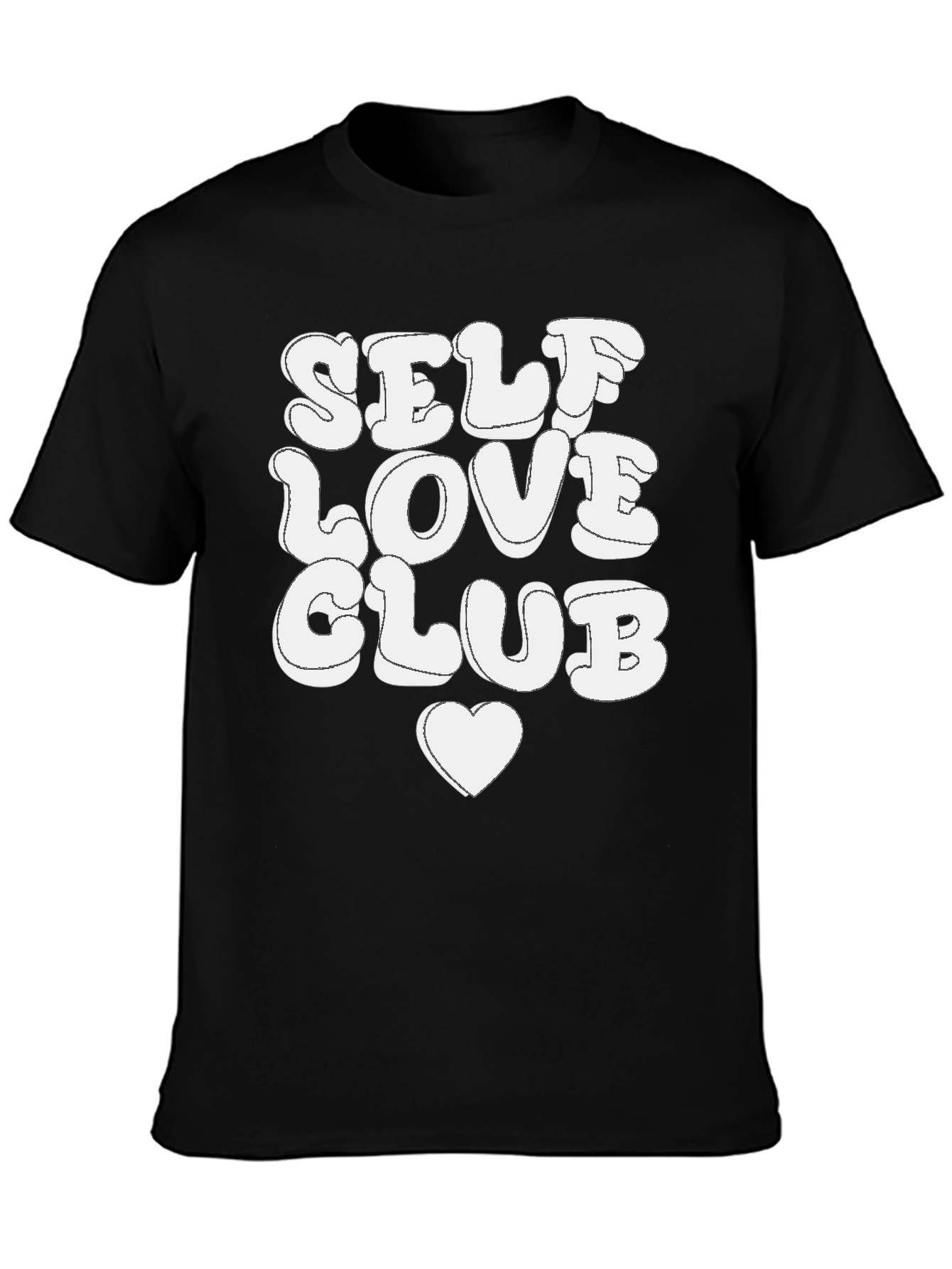 Self Love Club T-Shirt - Black