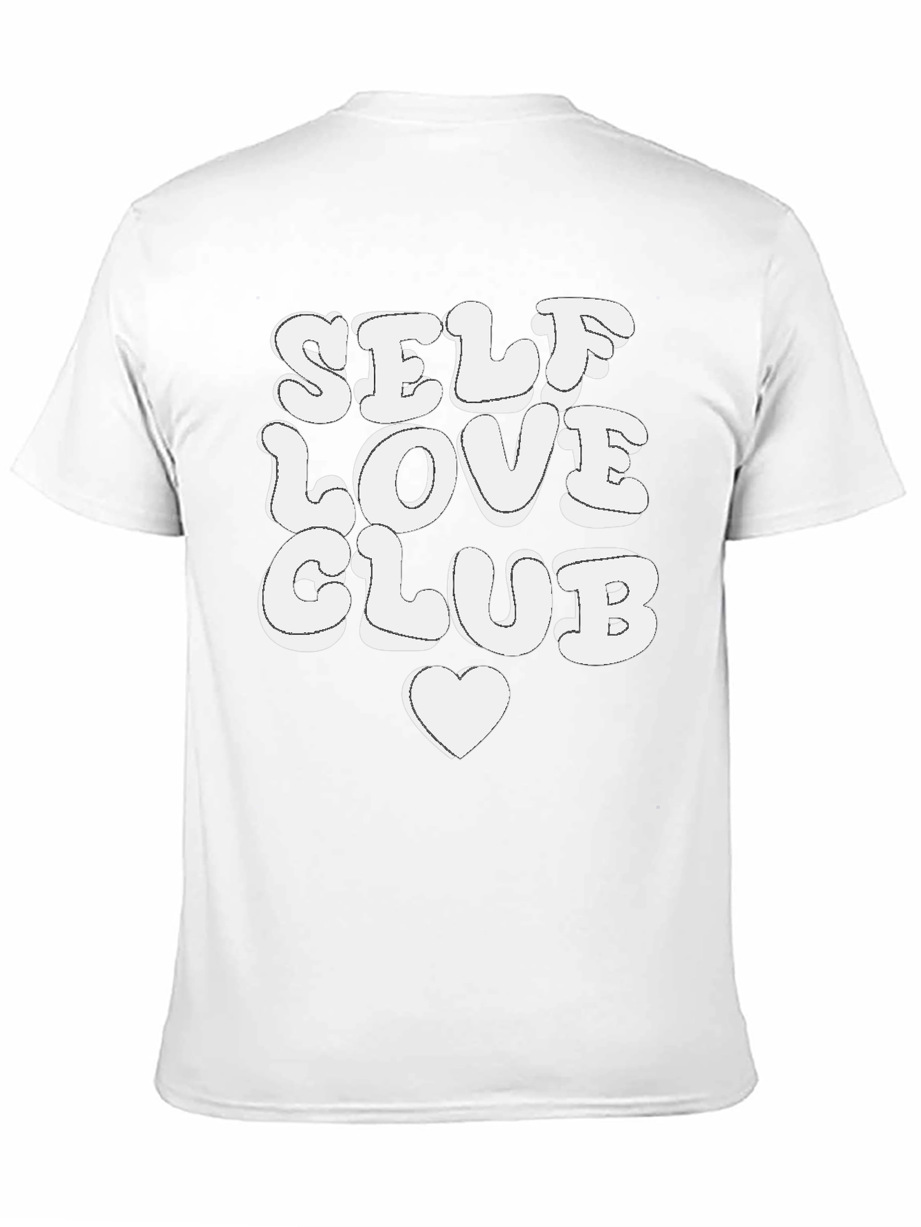 Self Love Club T-Shirt - Black