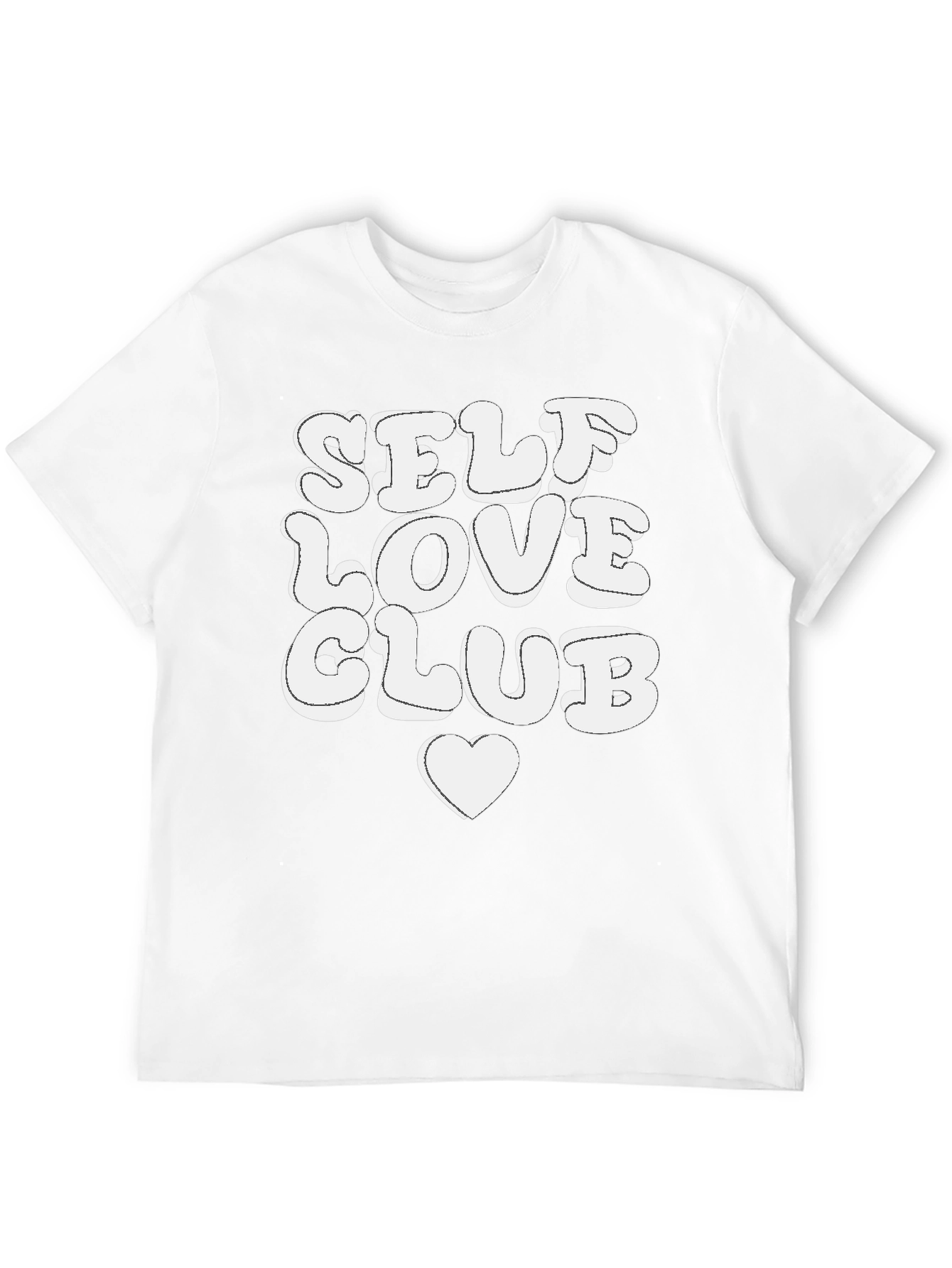 Self Love Club T-Shirt - Black