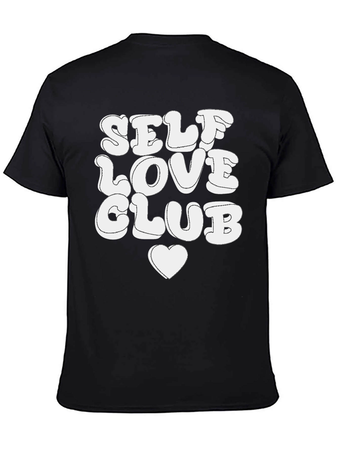 Self Love Club T-Shirt - Black