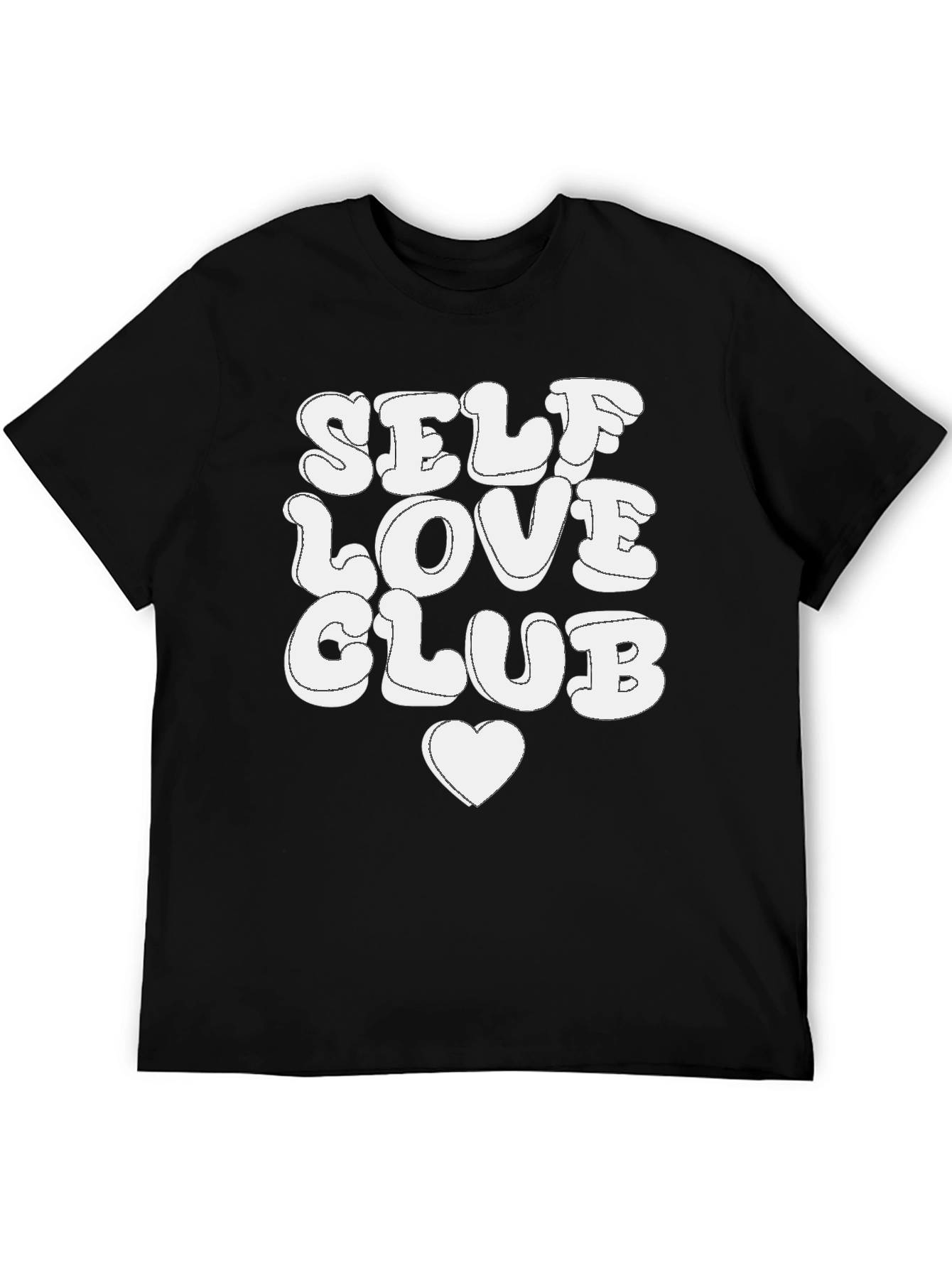 Self Love Club T-Shirt - Black