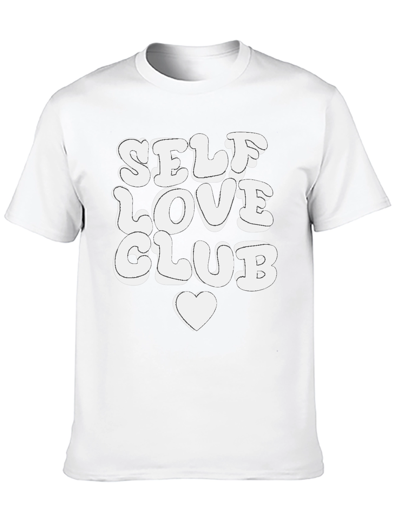 Self Love Club T-Shirt - Black