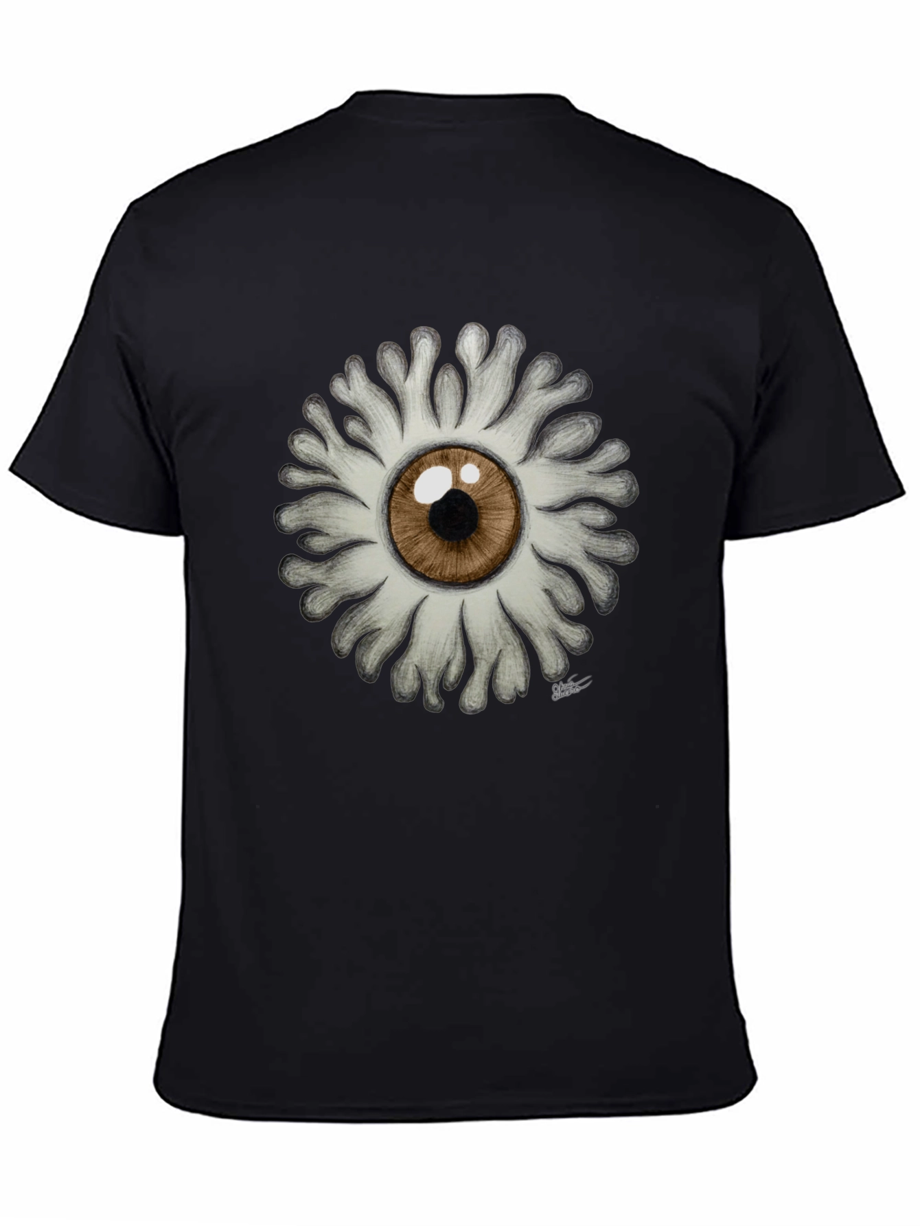 Eye Flower Graphic T-Shirt - Unique Design!