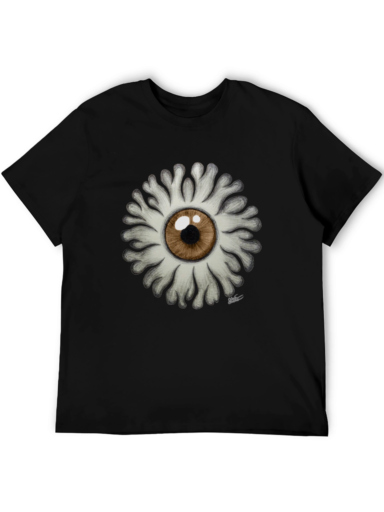Eye Flower Graphic T-Shirt - Unique Design!