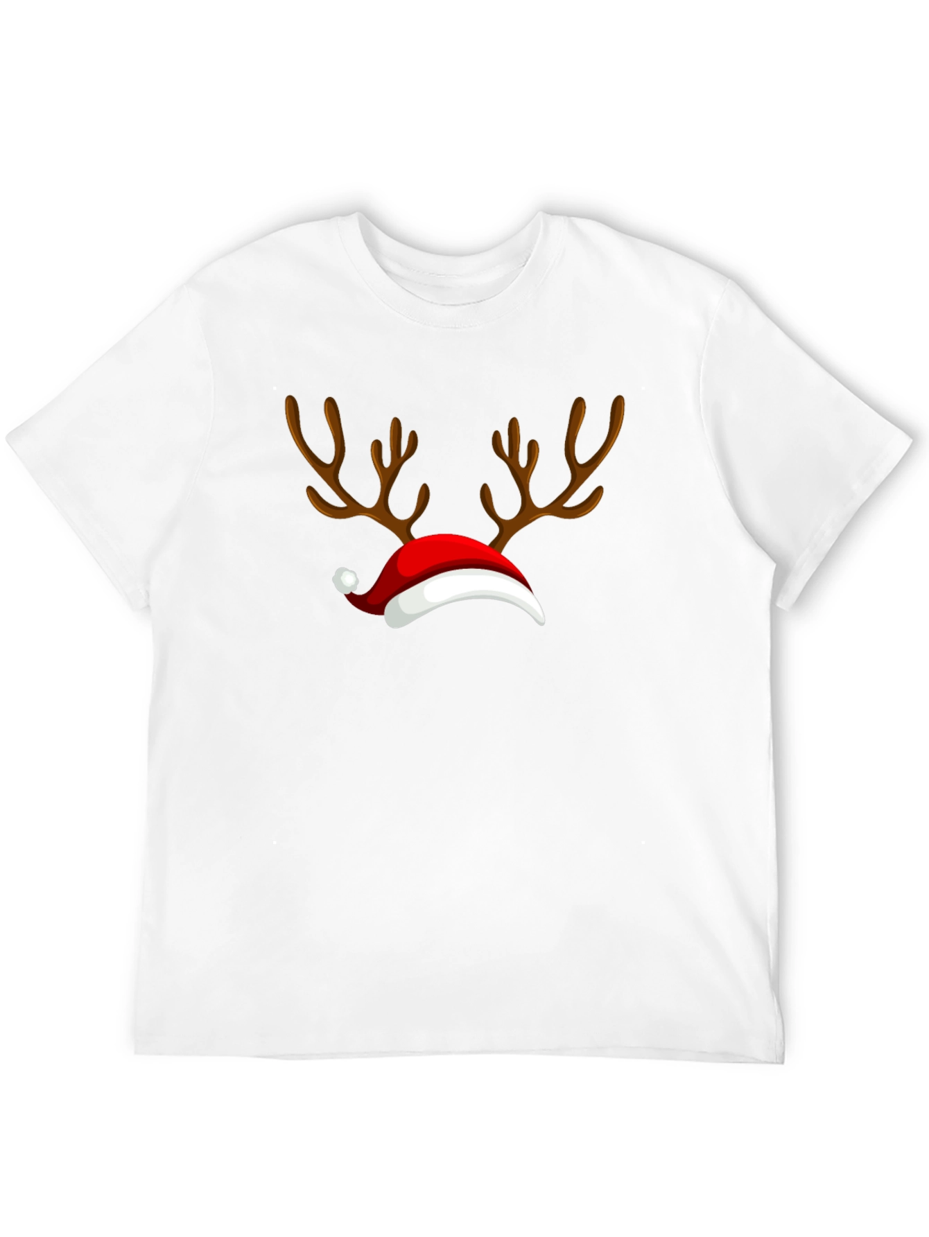 Christmas Reindeer Antlers T-Shirt