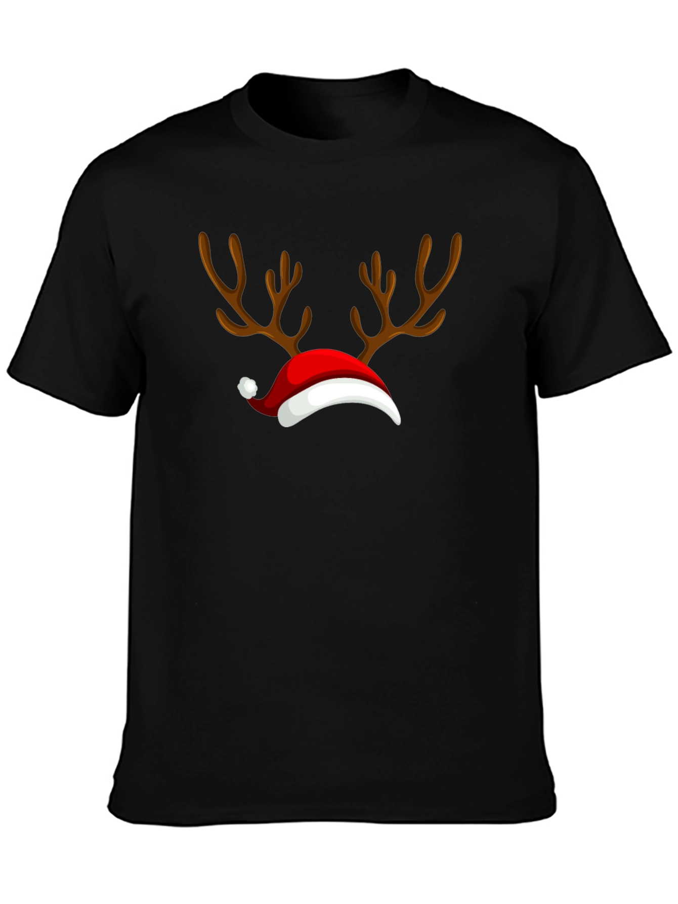 Christmas Reindeer Antlers T-Shirt