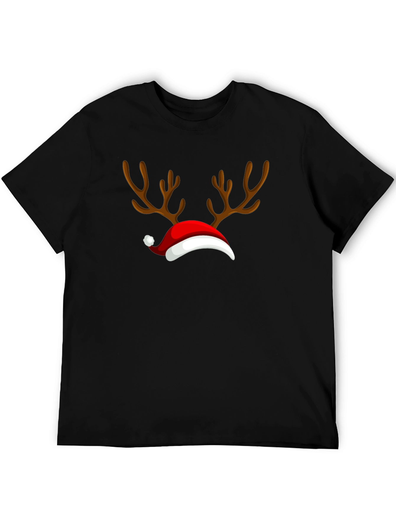 Christmas Reindeer Antlers T-Shirt