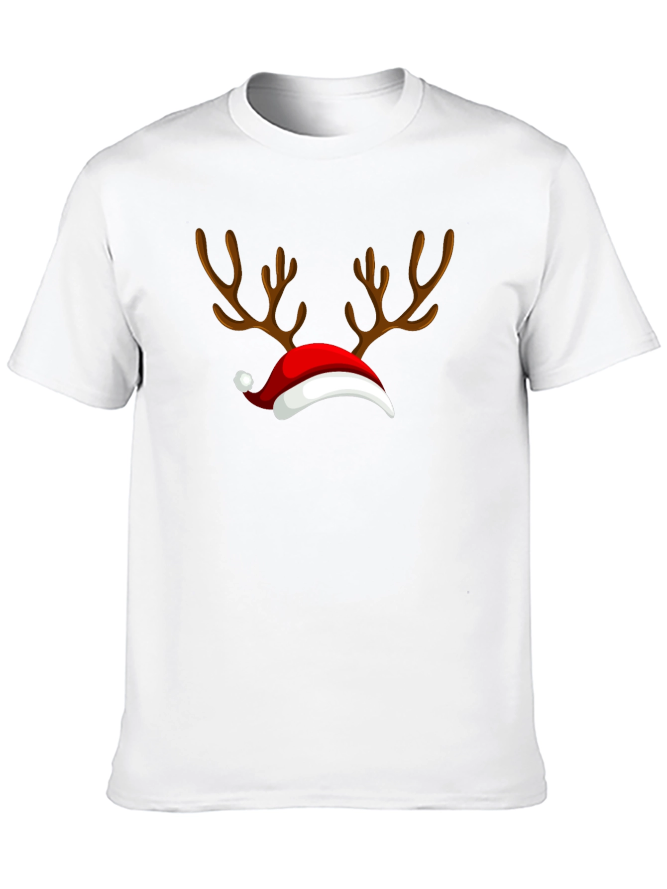 Christmas Reindeer Antlers T-Shirt