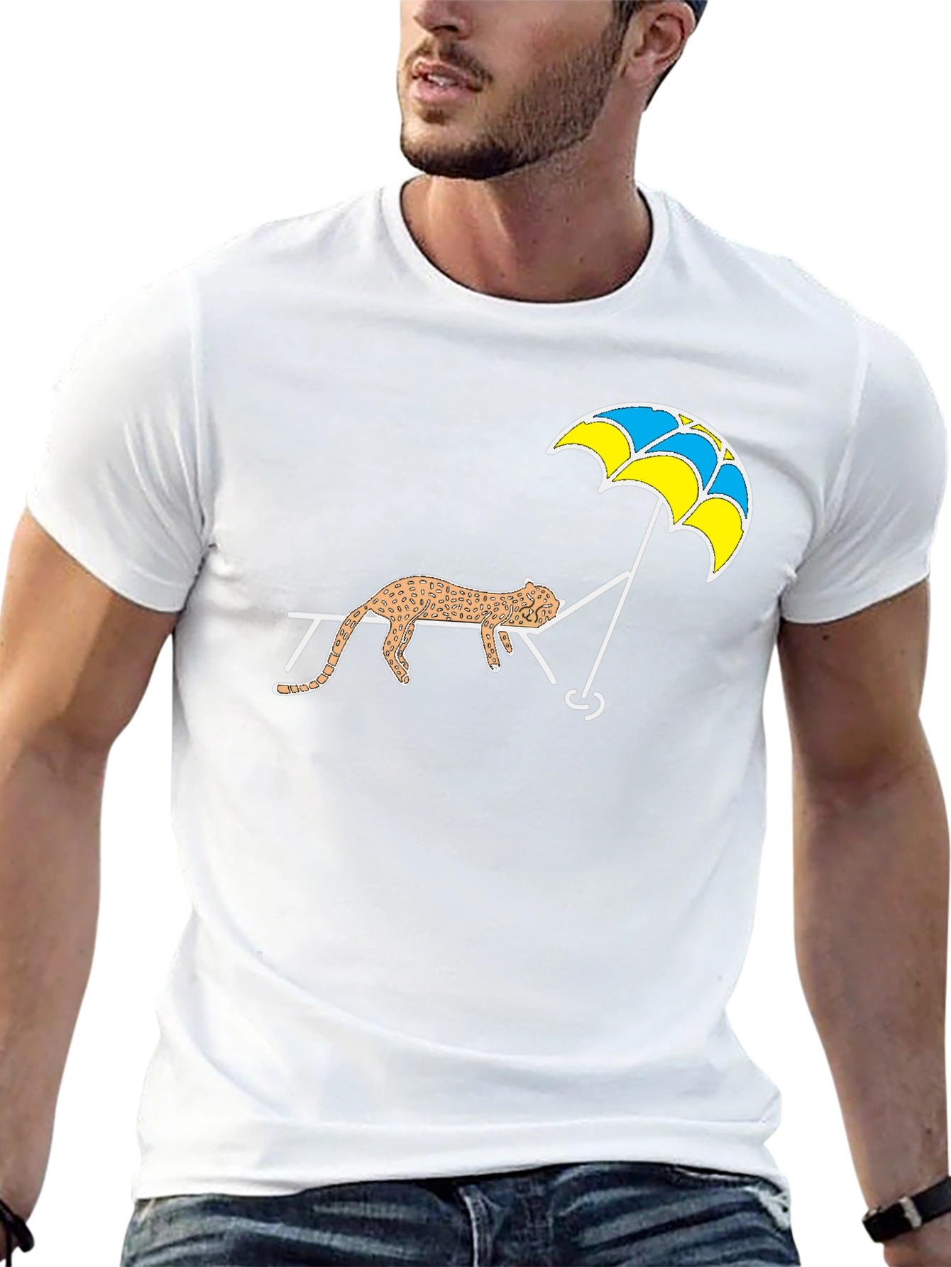 Relaxing Leopard T-Shirt - Comfy and Stylish Tee