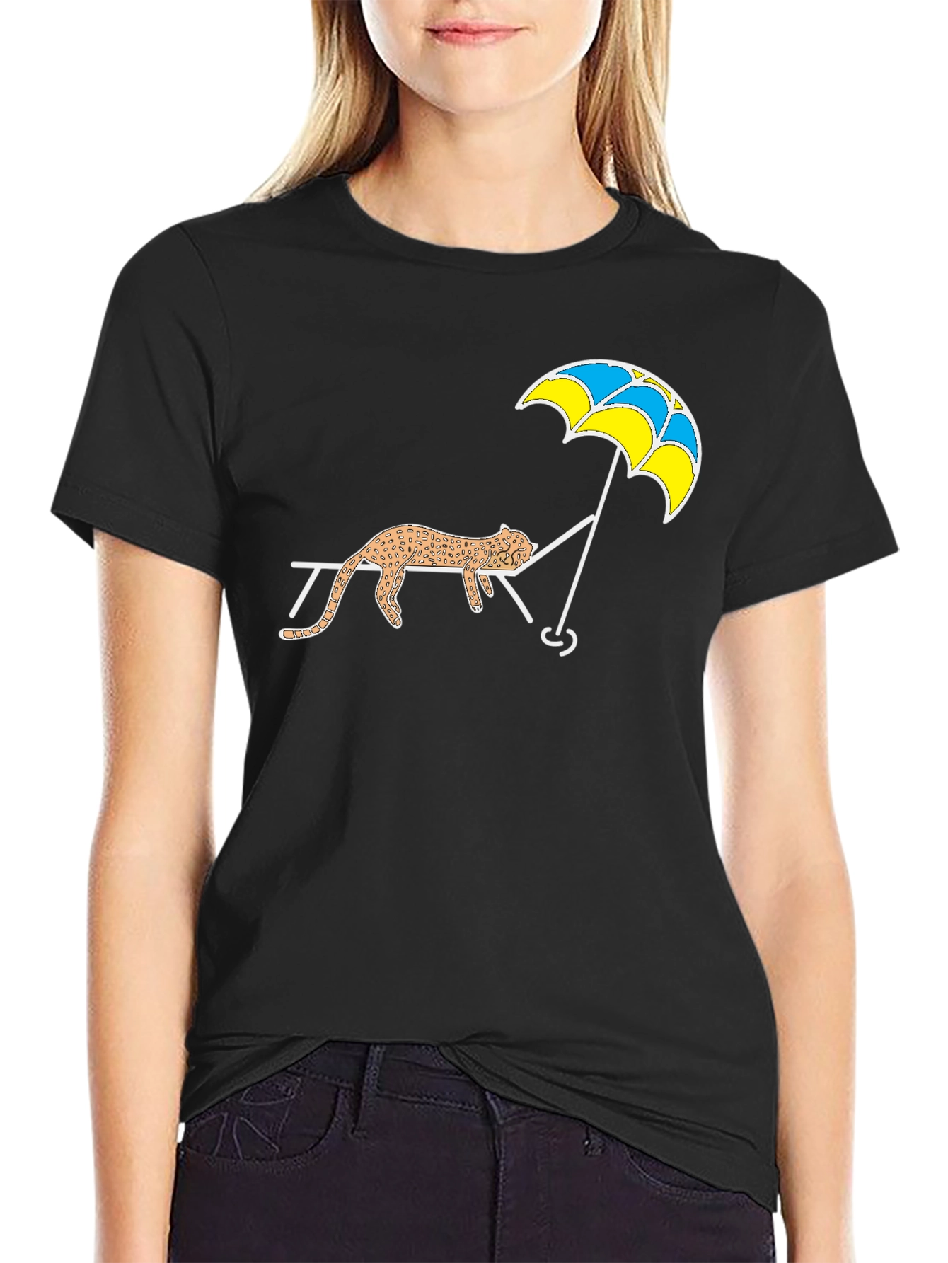 Relaxing Leopard T-Shirt - Comfy and Stylish Tee