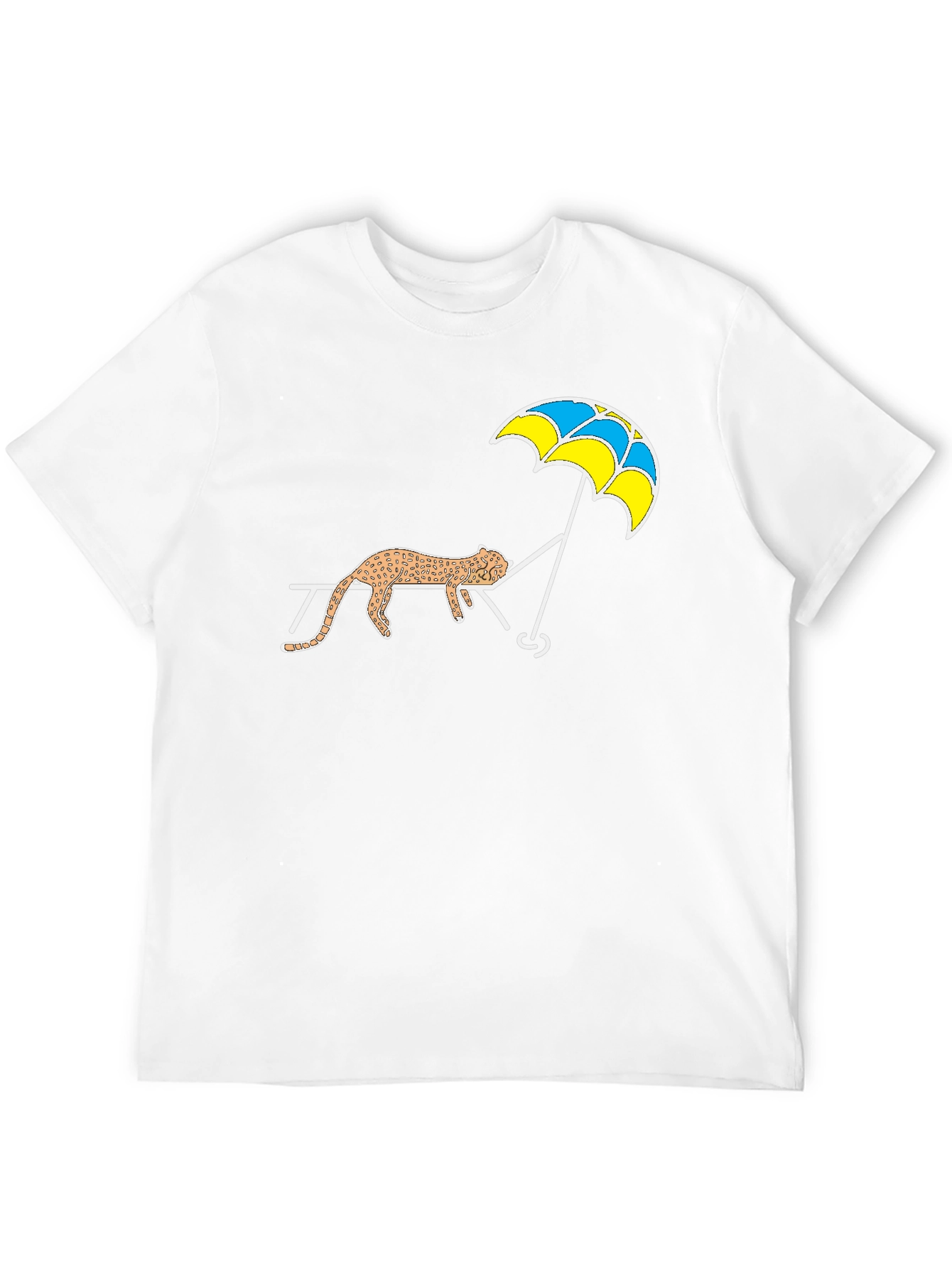 Relaxing Leopard T-Shirt - Comfy and Stylish Tee