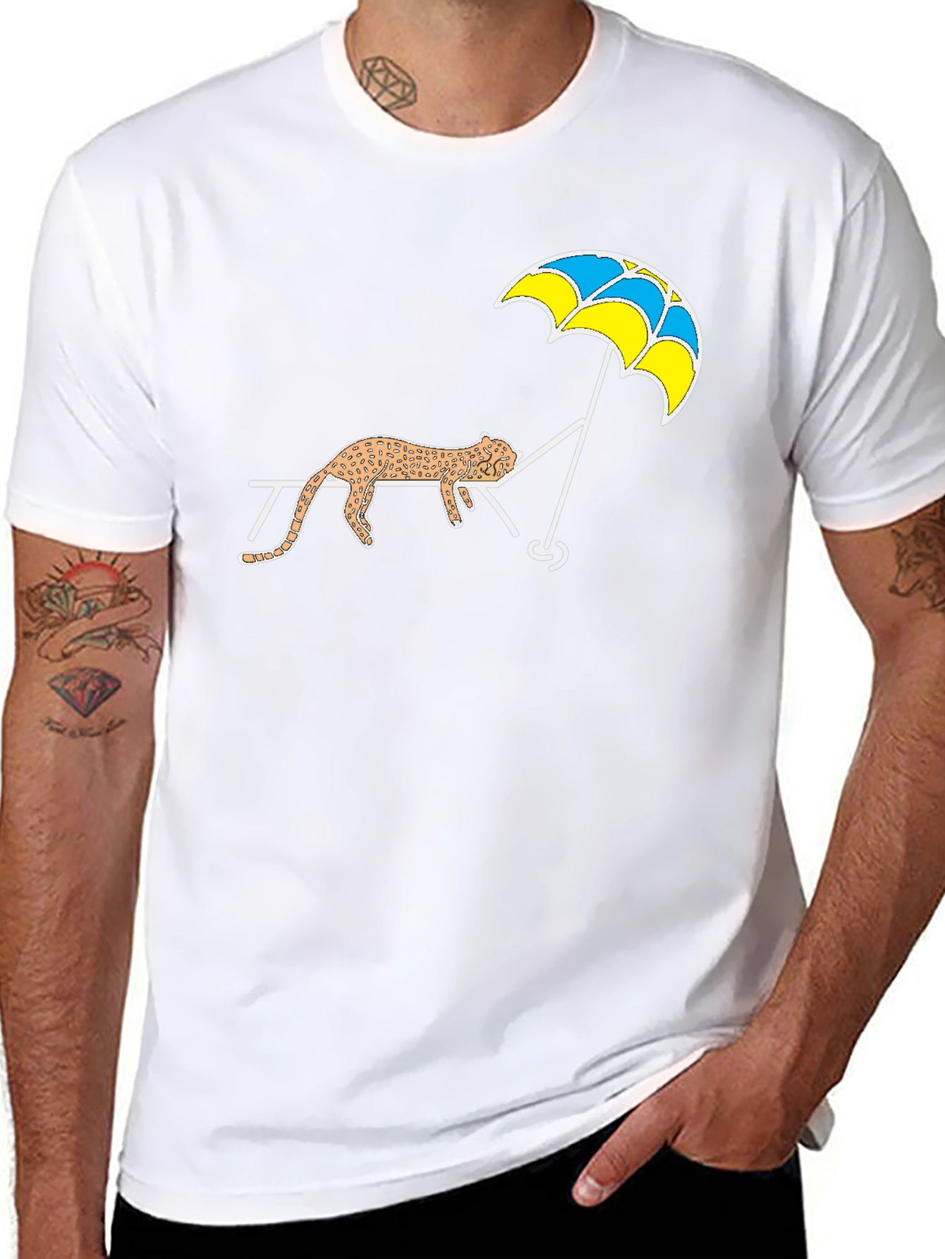 Relaxing Leopard T-Shirt - Comfy and Stylish Tee