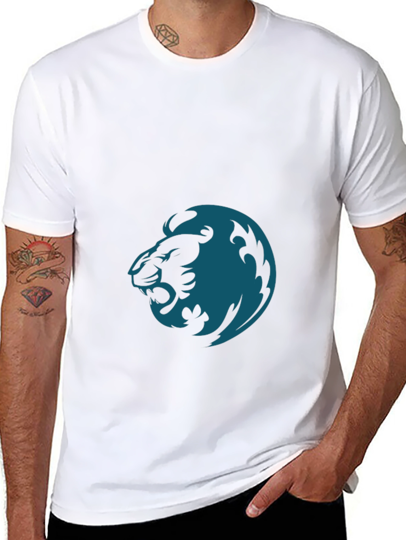 Black Lion Graphic T-Shirt