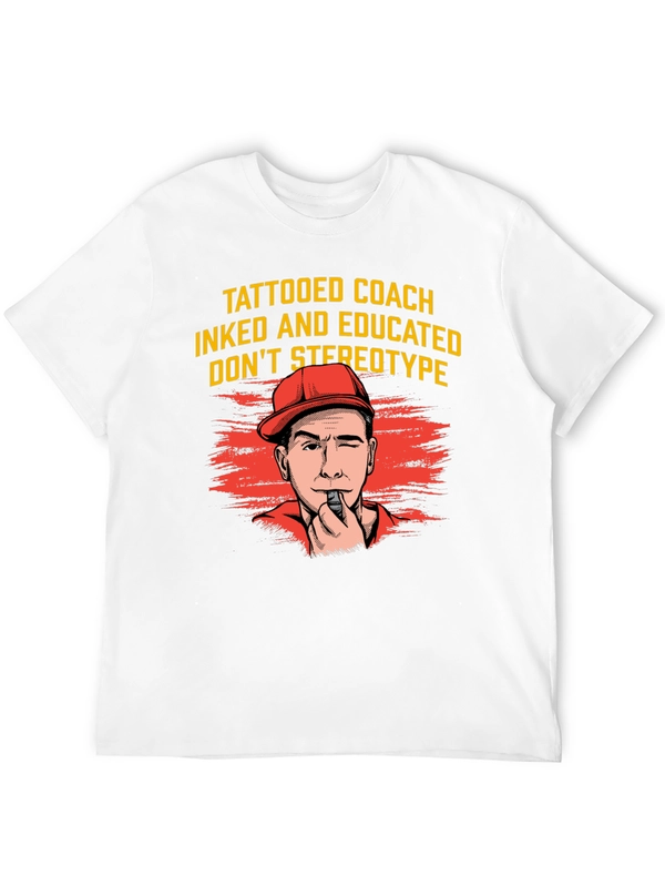 Tattooed Coach Graphic Tee