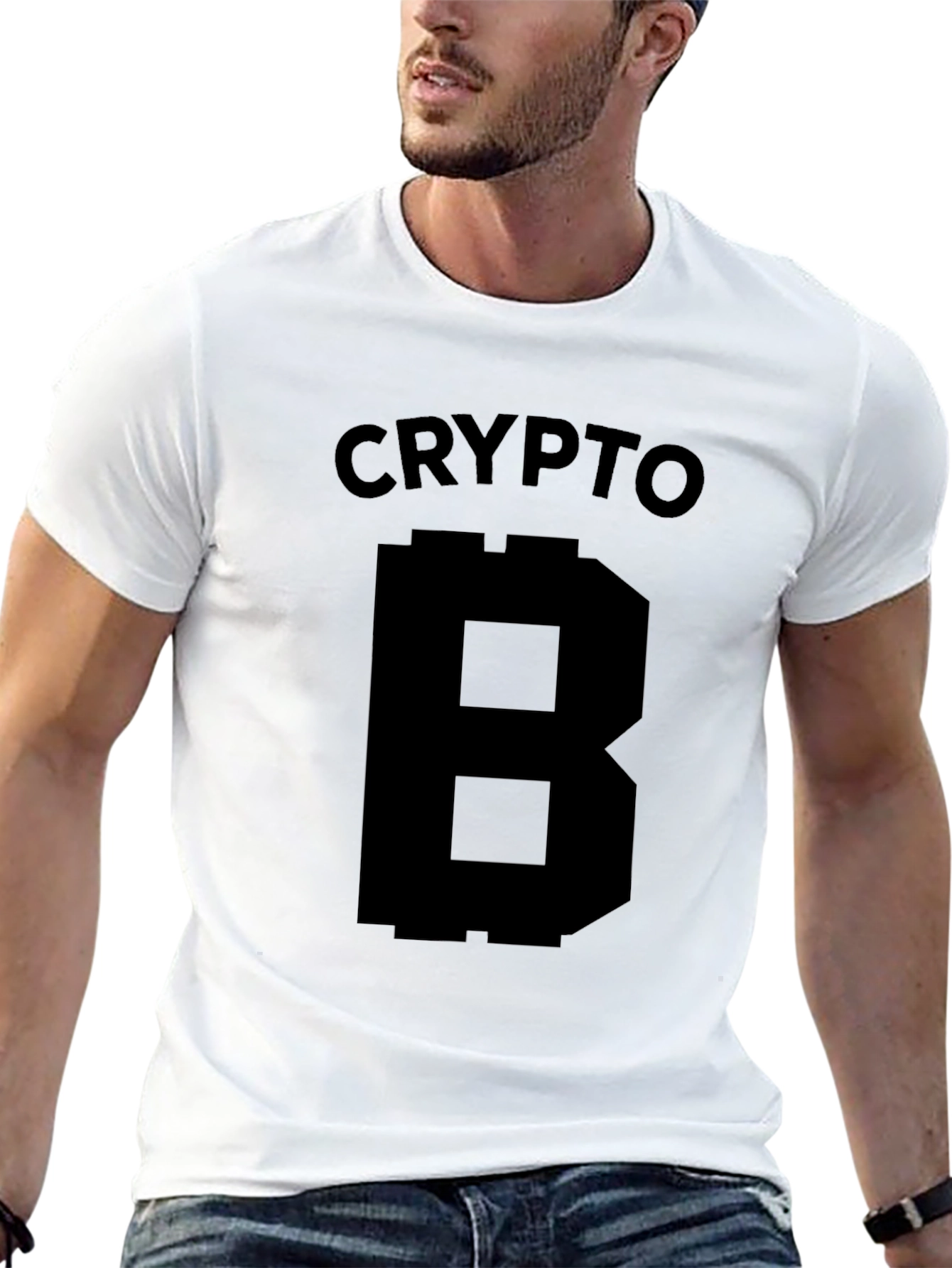 Crypto B Black T-Shirt