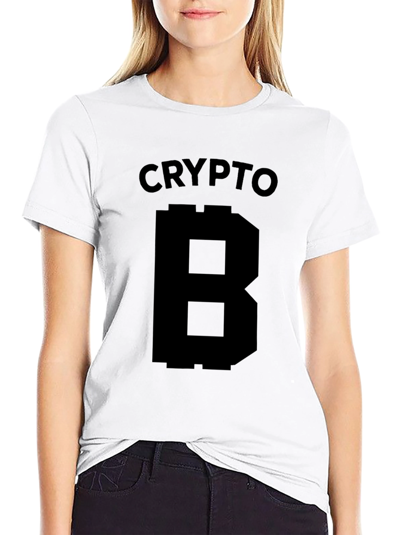 Crypto B Black T-Shirt