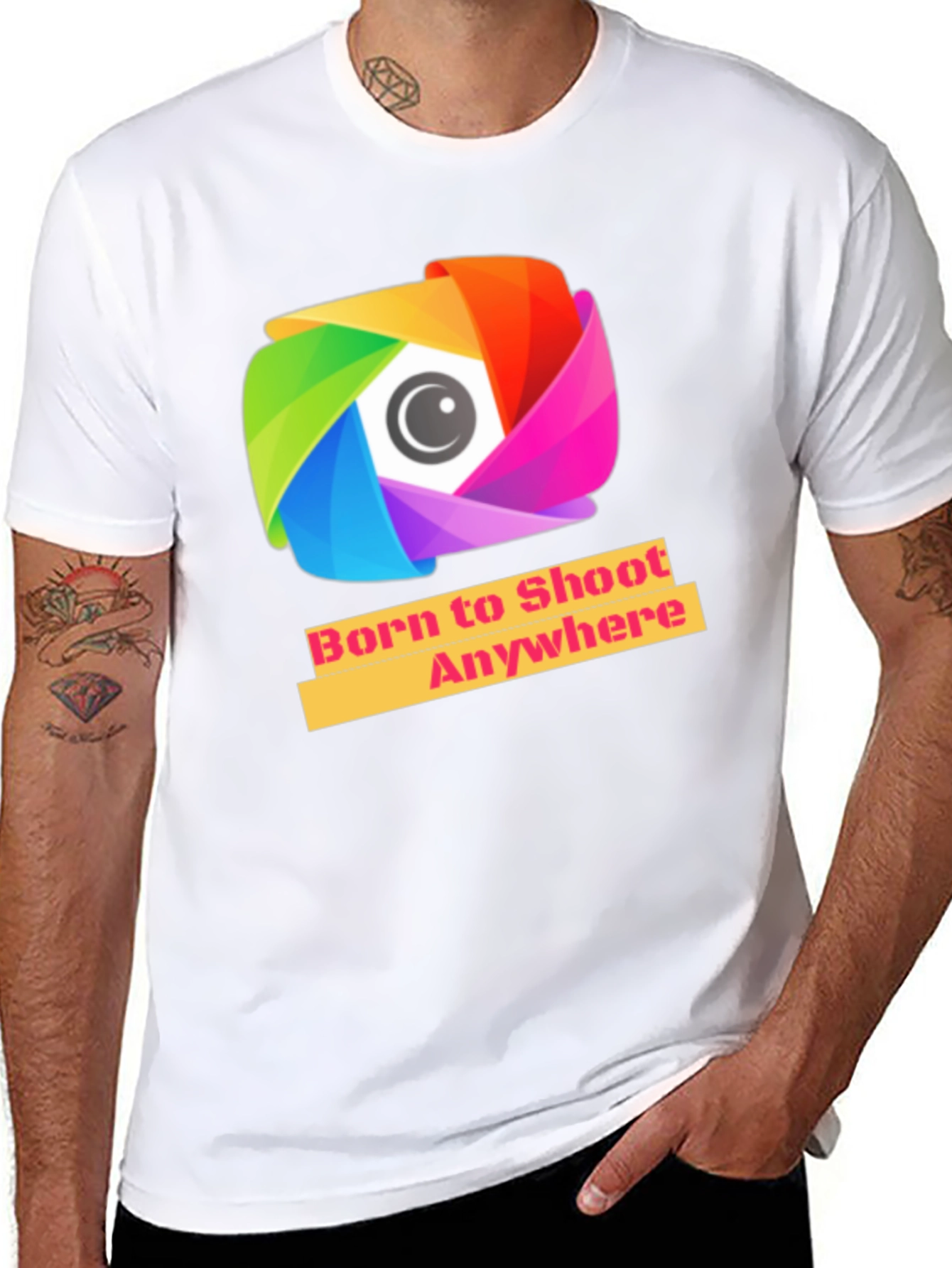 Born to Shoot Anywhere T-Shirt