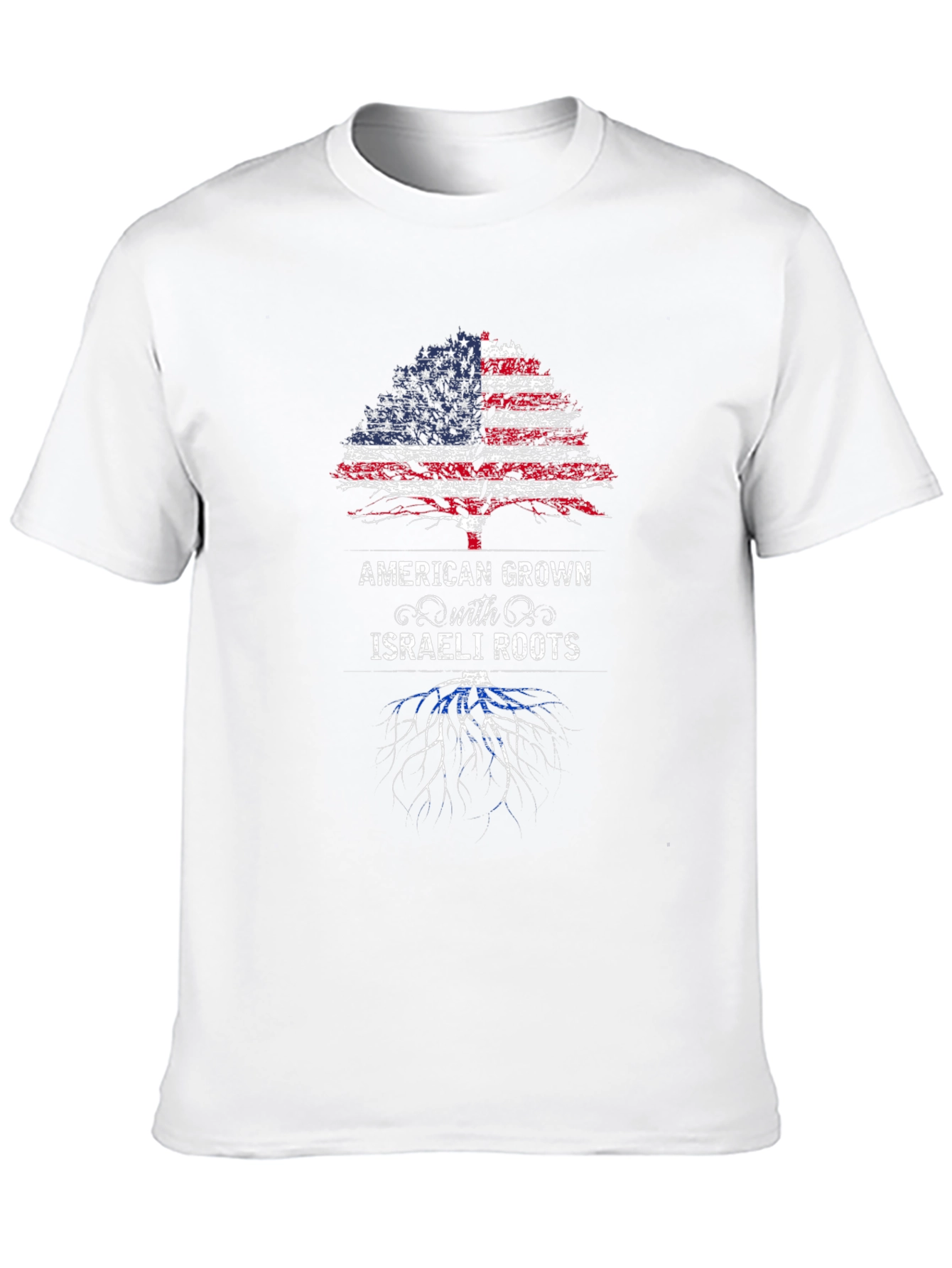 American Grown with Israeli Roots T-Shirt