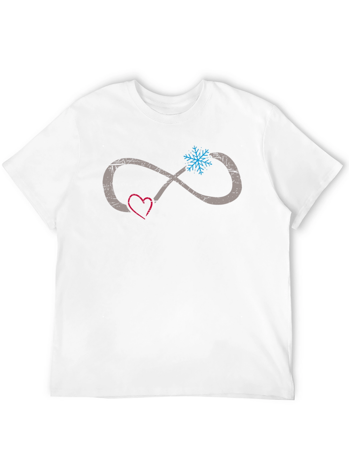 Infinity Love Snowflake Graphic Tee
