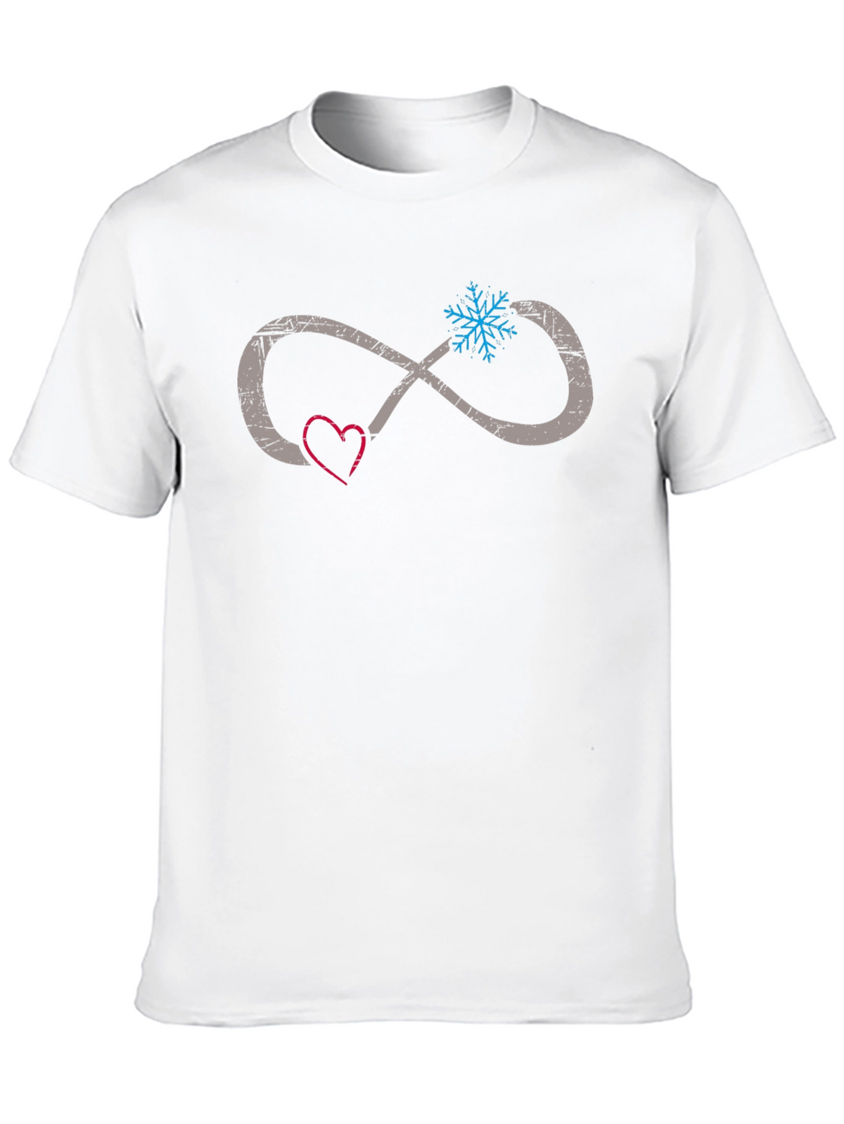 Infinity Love Snowflake Graphic Tee