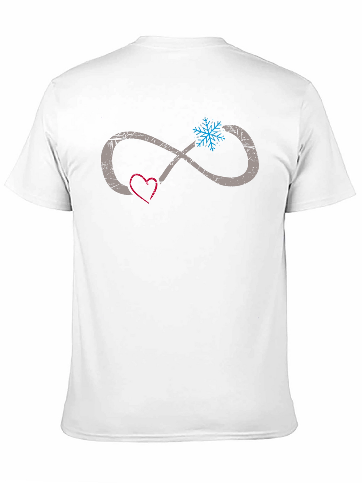 Infinity Love Snowflake Graphic Tee