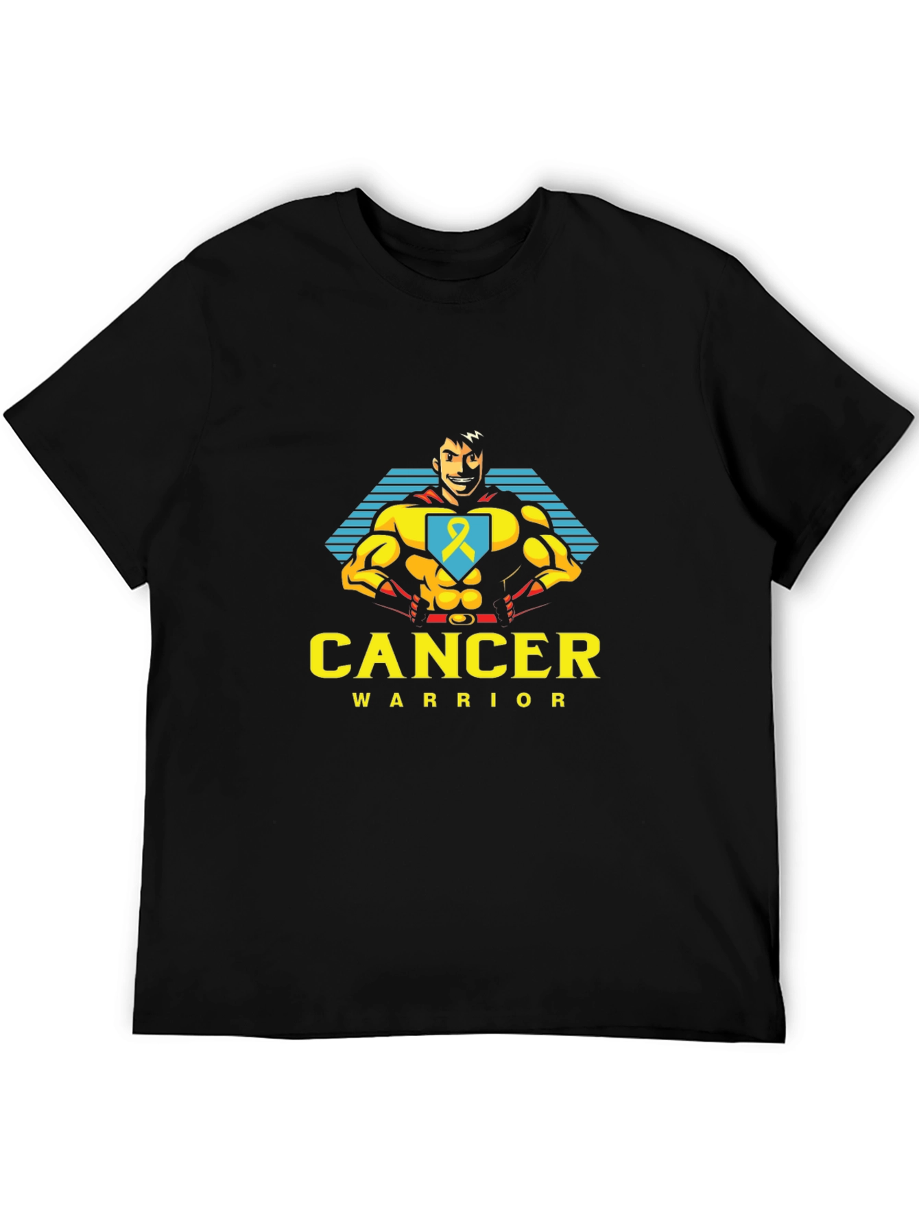Cancer Warrior T-Shirt - Superhero Design