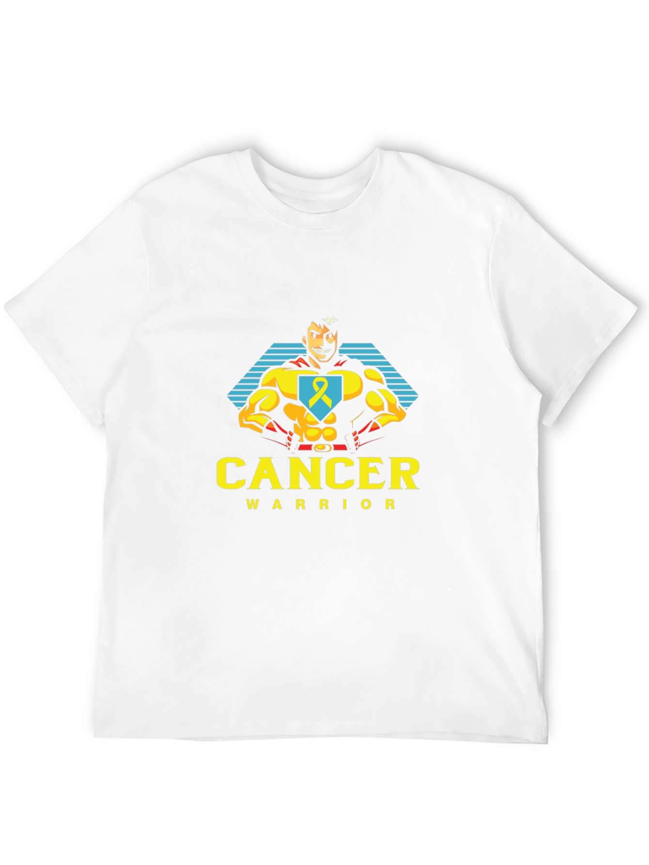 Cancer Warrior T-Shirt - Superhero Design