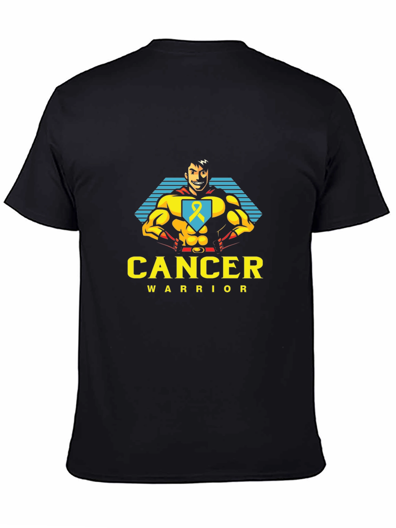 Cancer Warrior T-Shirt - Superhero Design