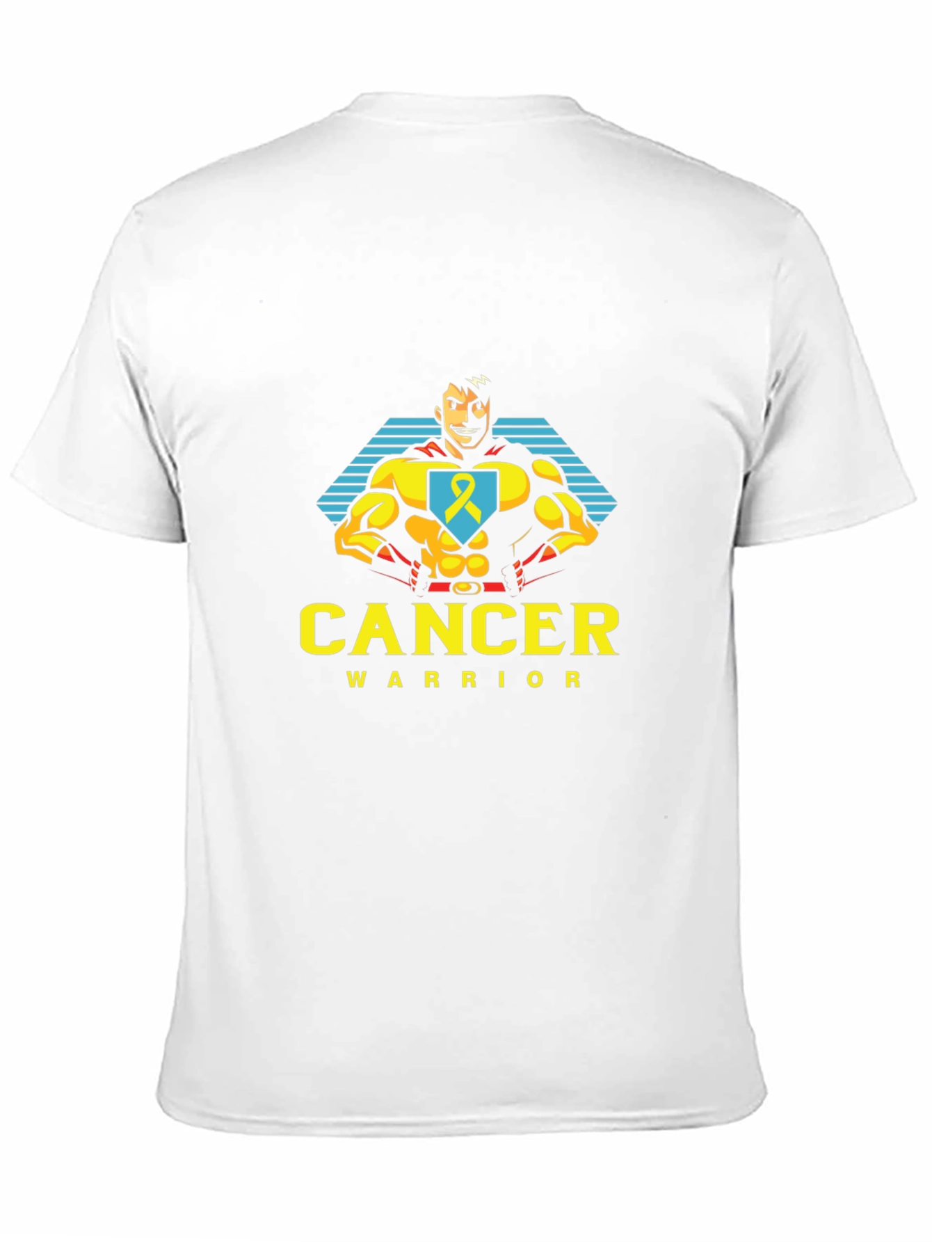 Cancer Warrior T-Shirt - Superhero Design